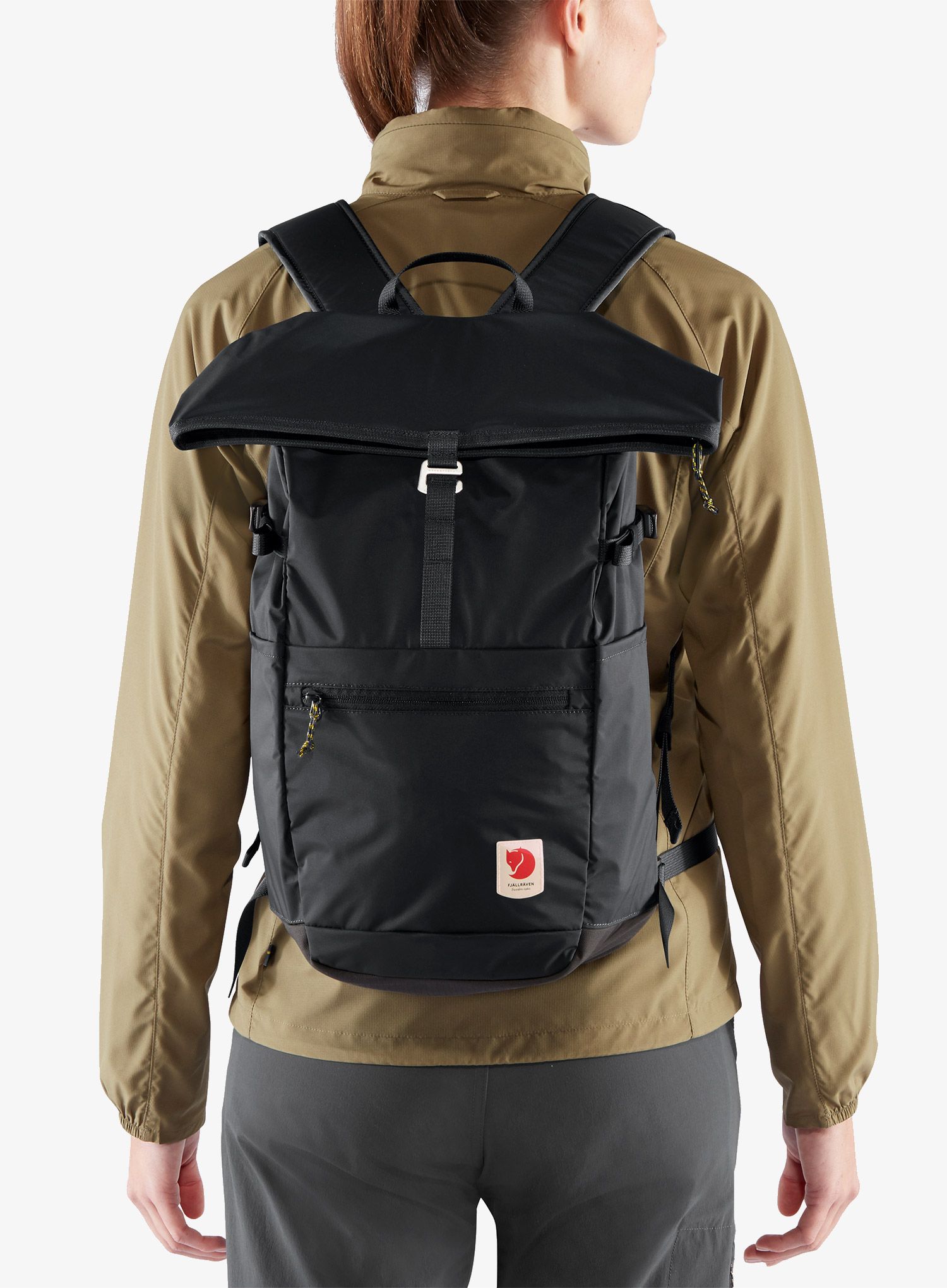 Mestský ruksak Fjallraven High Coast Foldsack 24 - black