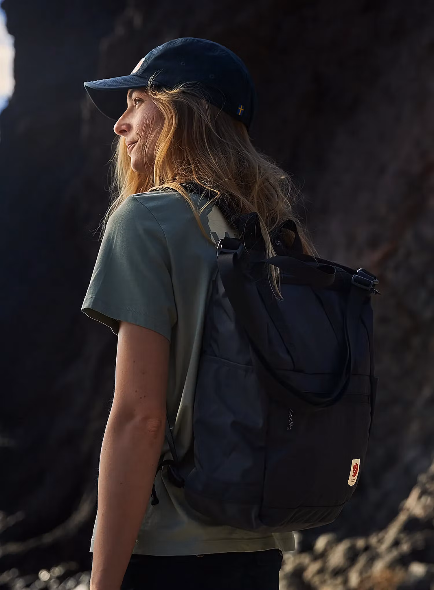 Mestský ruksak Fjallraven High Coast Totepack - black