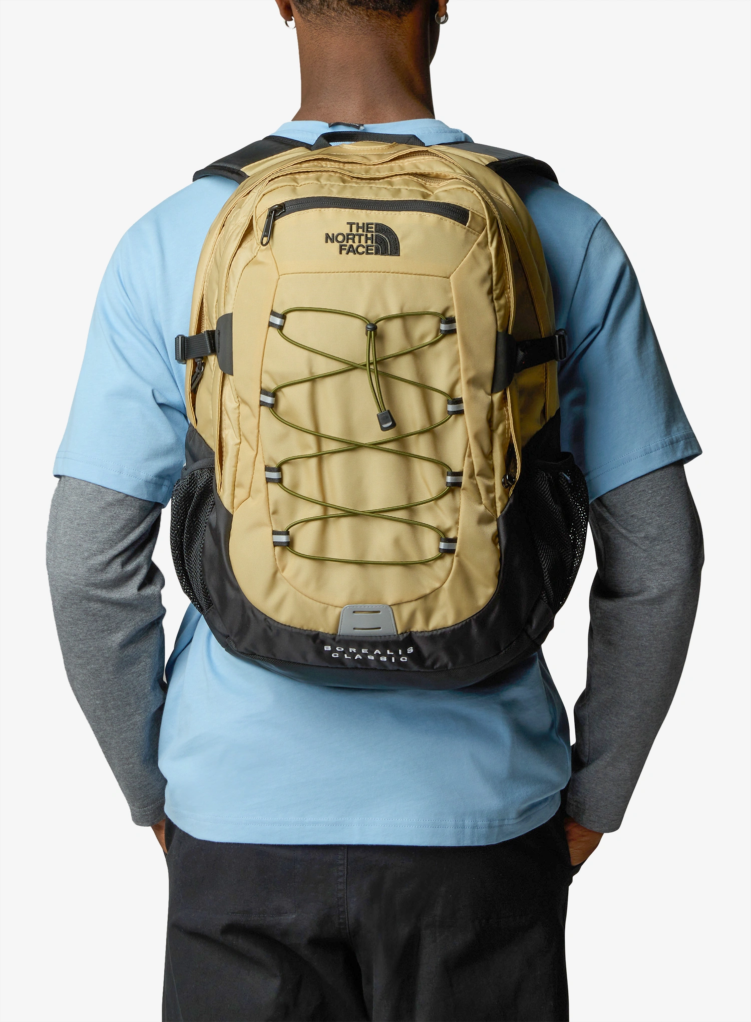 Mestský ruksak The North Face Borealis Classic - khaki stone/tnf black
