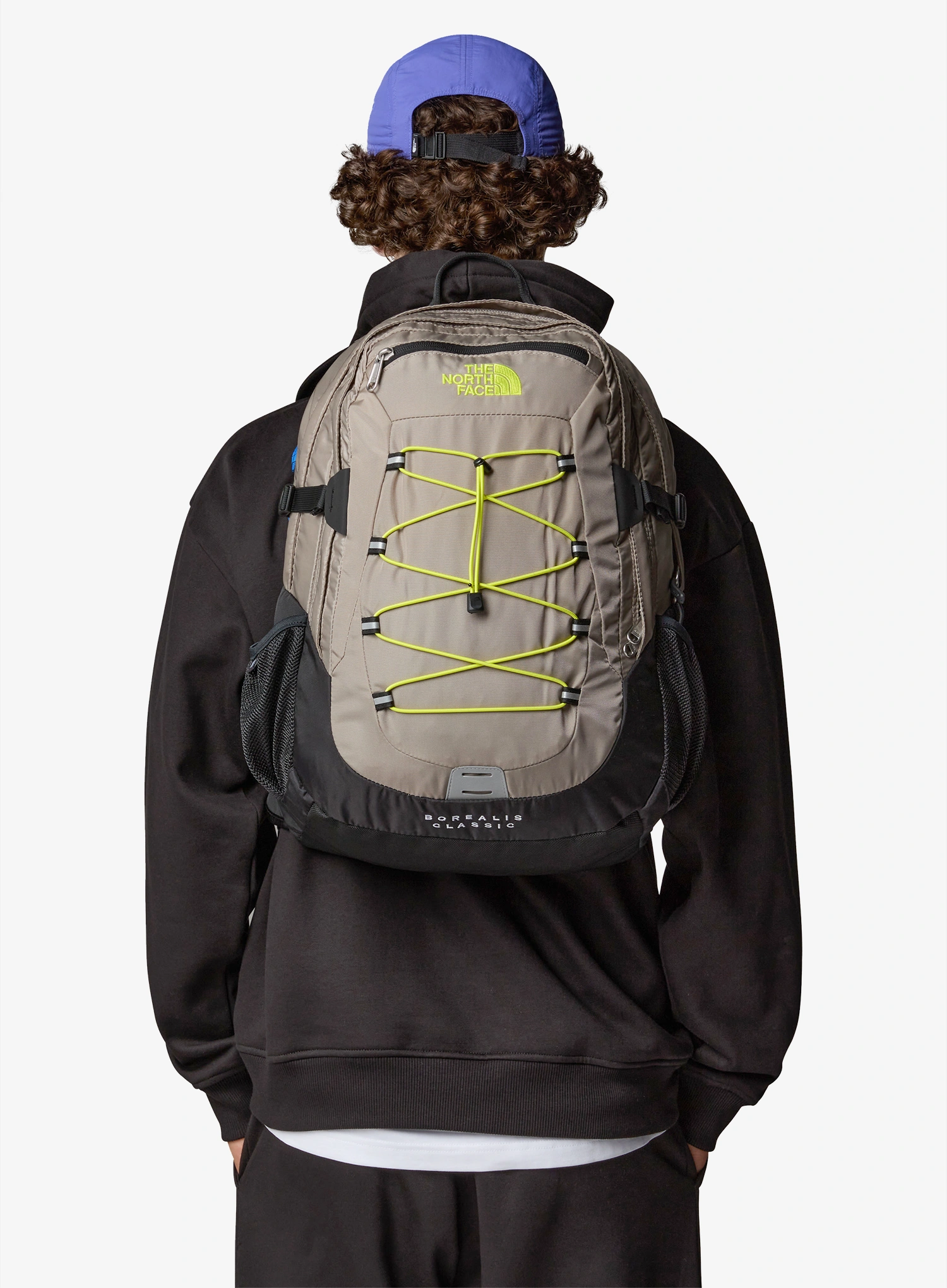 Mestský ruksak The North Face Borealis Classic - stone slab/tnf black