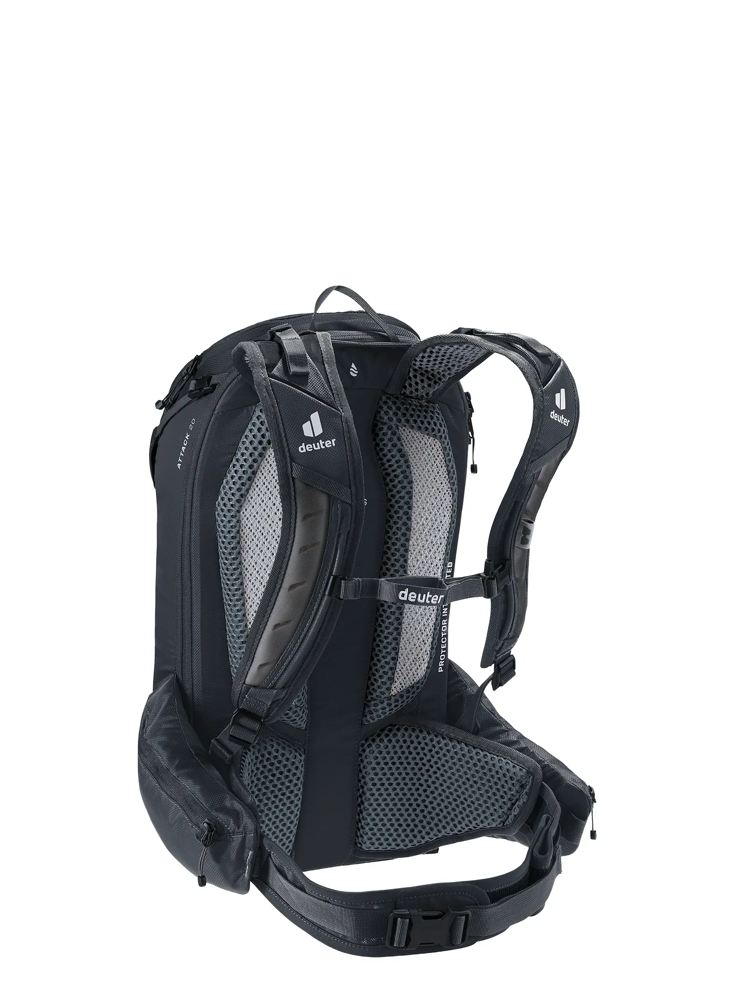 Cyklistický batoh Deuter Attack 20 - black