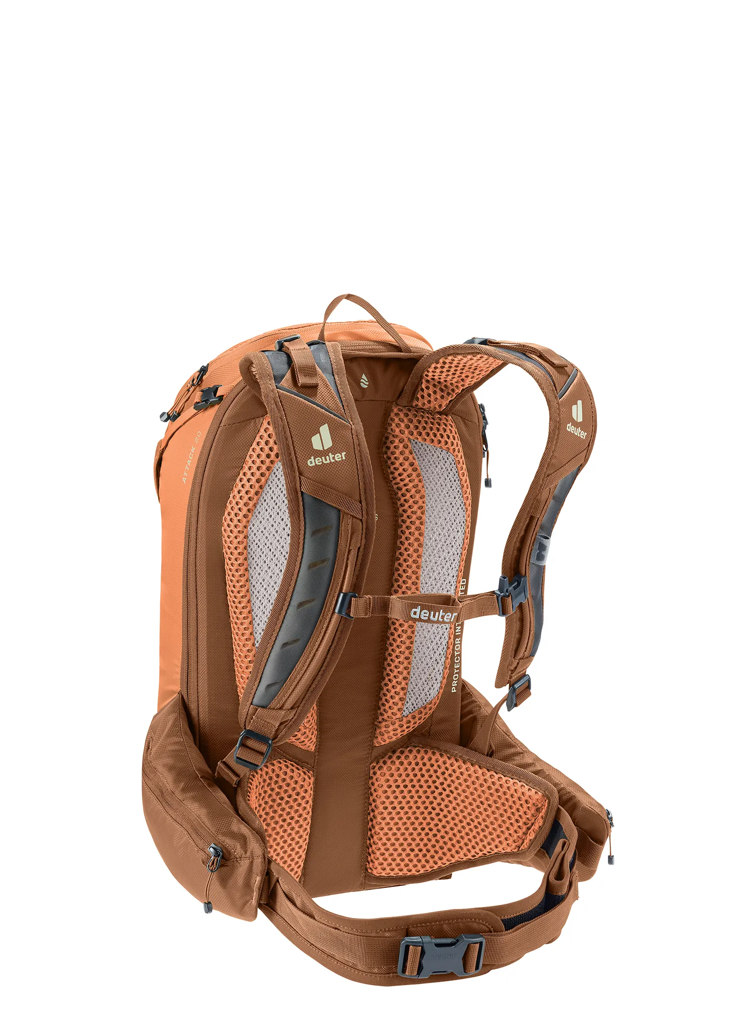 Cyklistický batoh Deuter Attack 20 - mocha/pecan