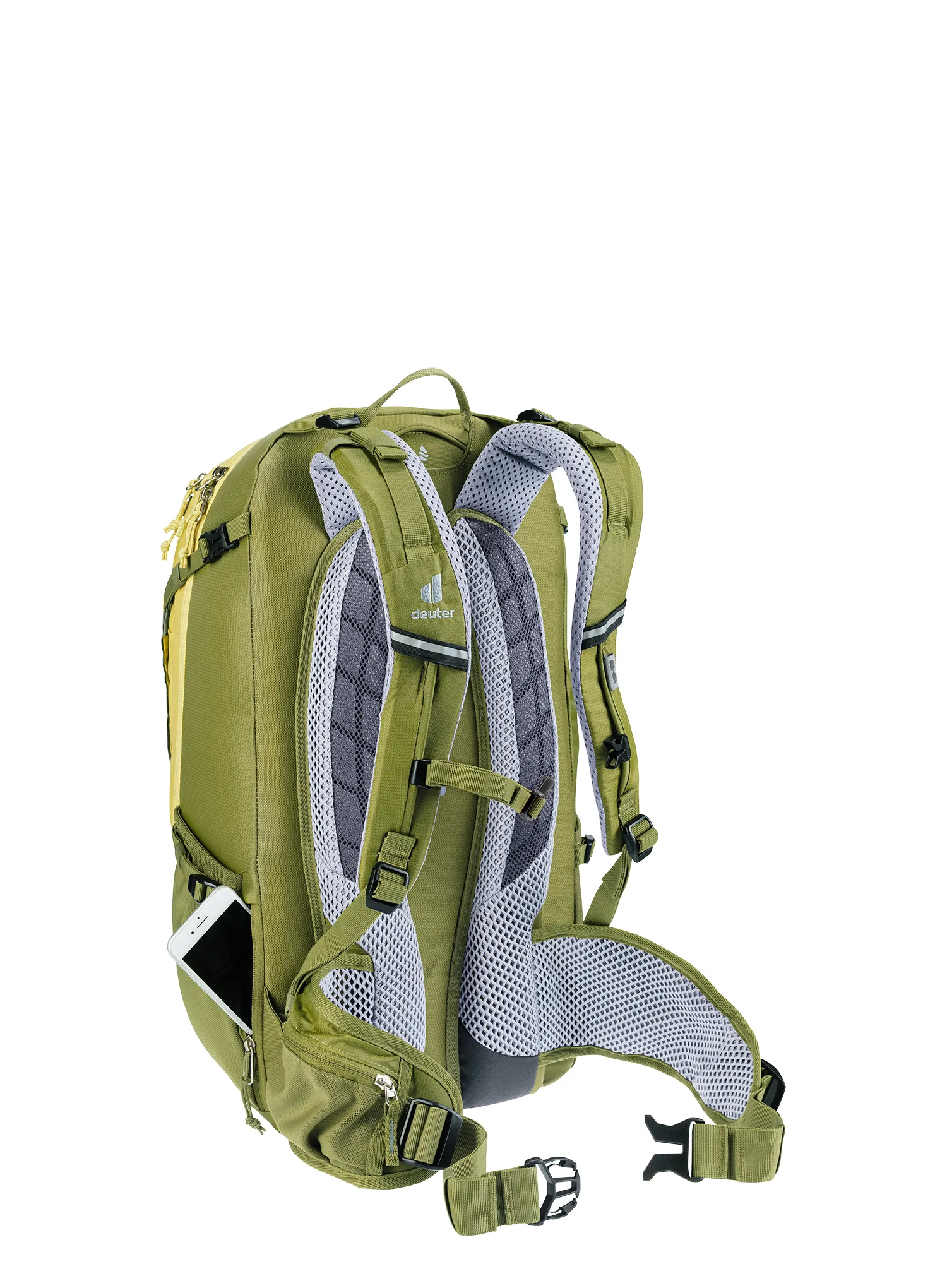 Cyklistický batoh Deuter Trans Alpine 30 - sprout/cactus
