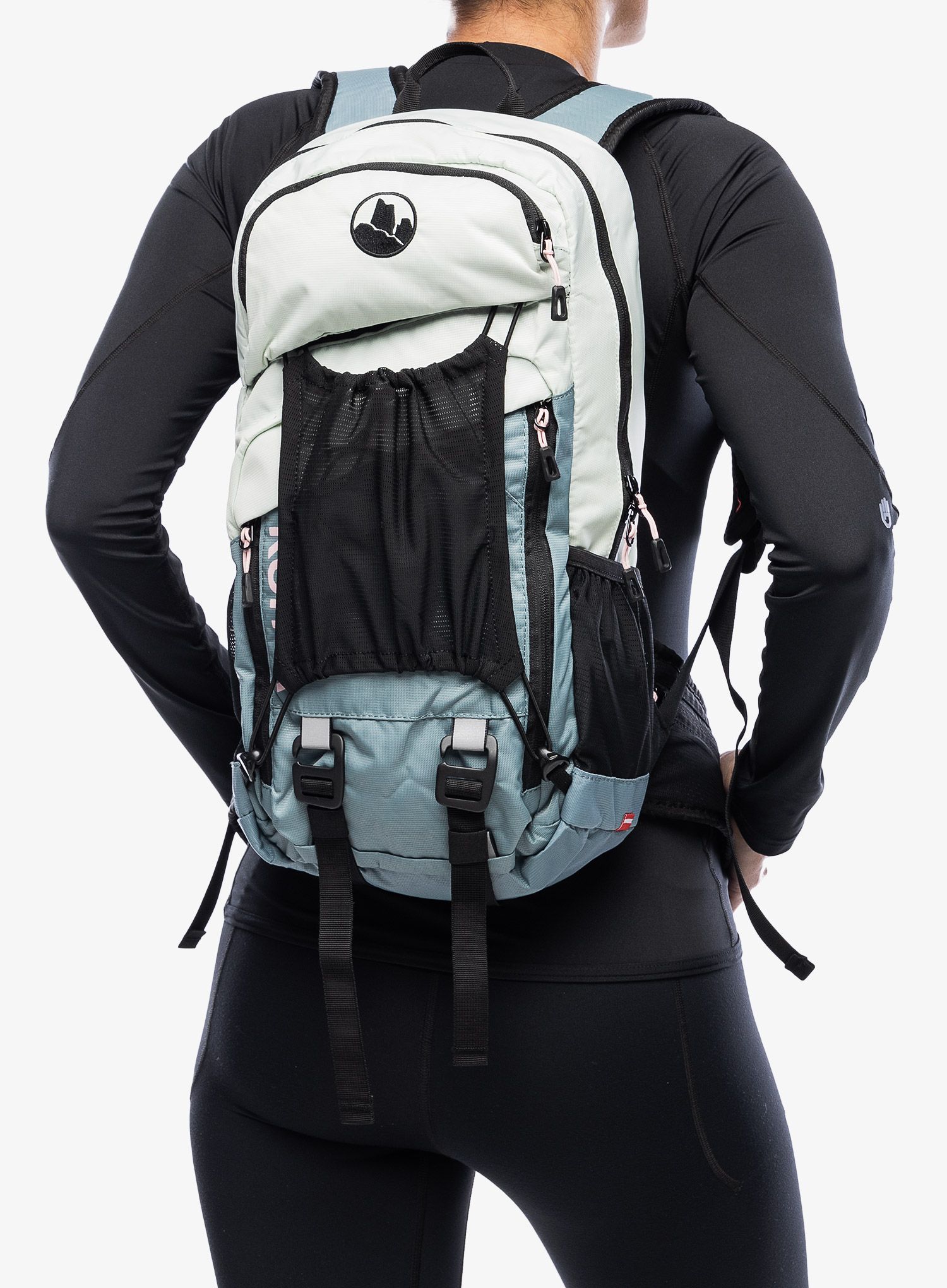 Cyklistický batoh Kohla Challenger 16L - stormy sea/milky green