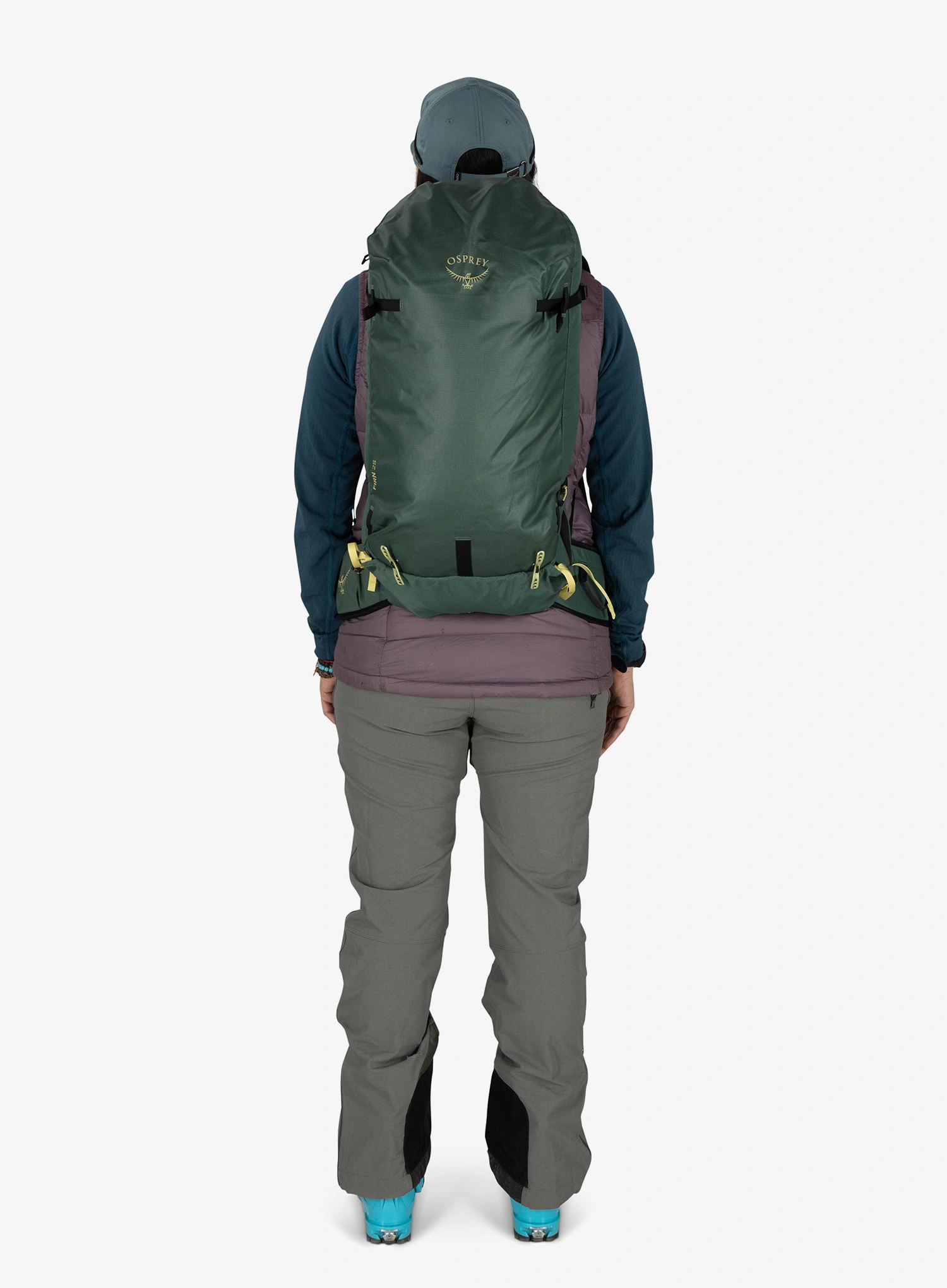 Skialpinistický batoh Osprey Firn 28 - tundra green