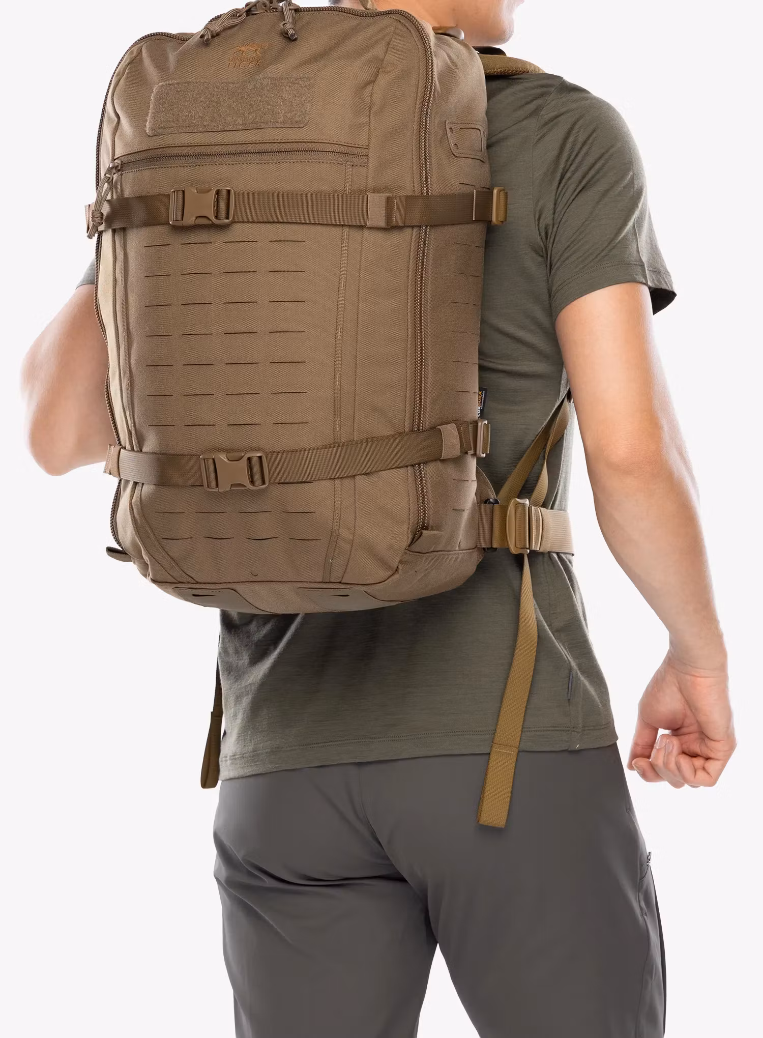 Taktický batoh Tasmanian Tiger Modular Tac Pack 28 - coyote brown