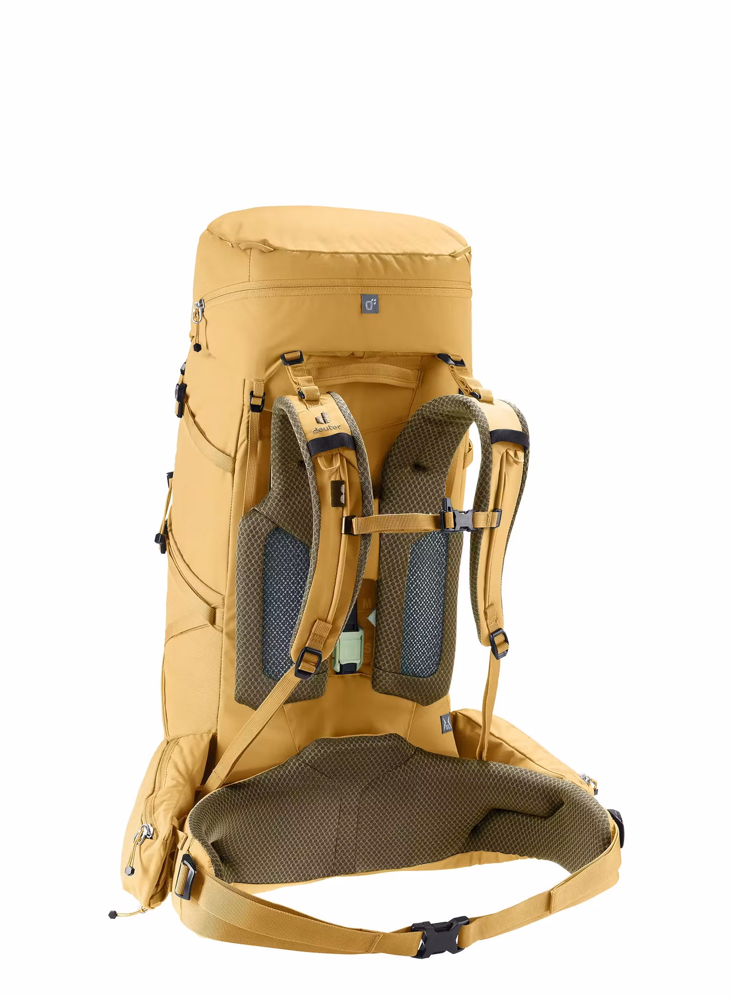 Dámsky trekingový batoh Deuter Aircontact Core 45+10 SL - savanna/nori