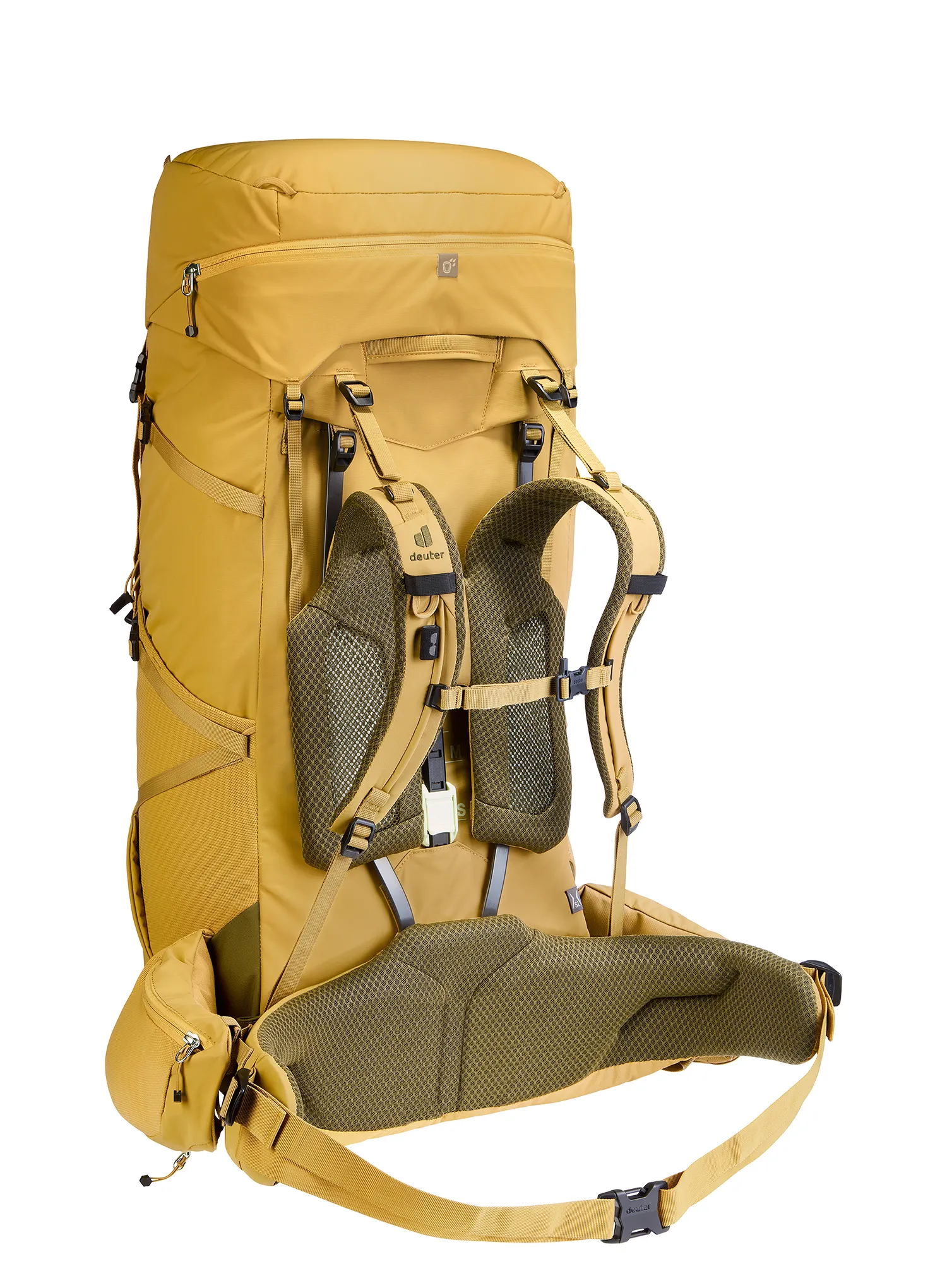 Dámsky trekingový batoh Deuter Aircontact Core 65 + 10 SL - savanna/nori