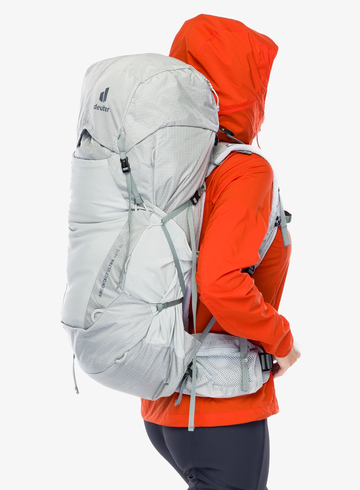 Dámsky trekingový batoh Deuter Aircontact Ultra 45 + 5 SL - tin/shale