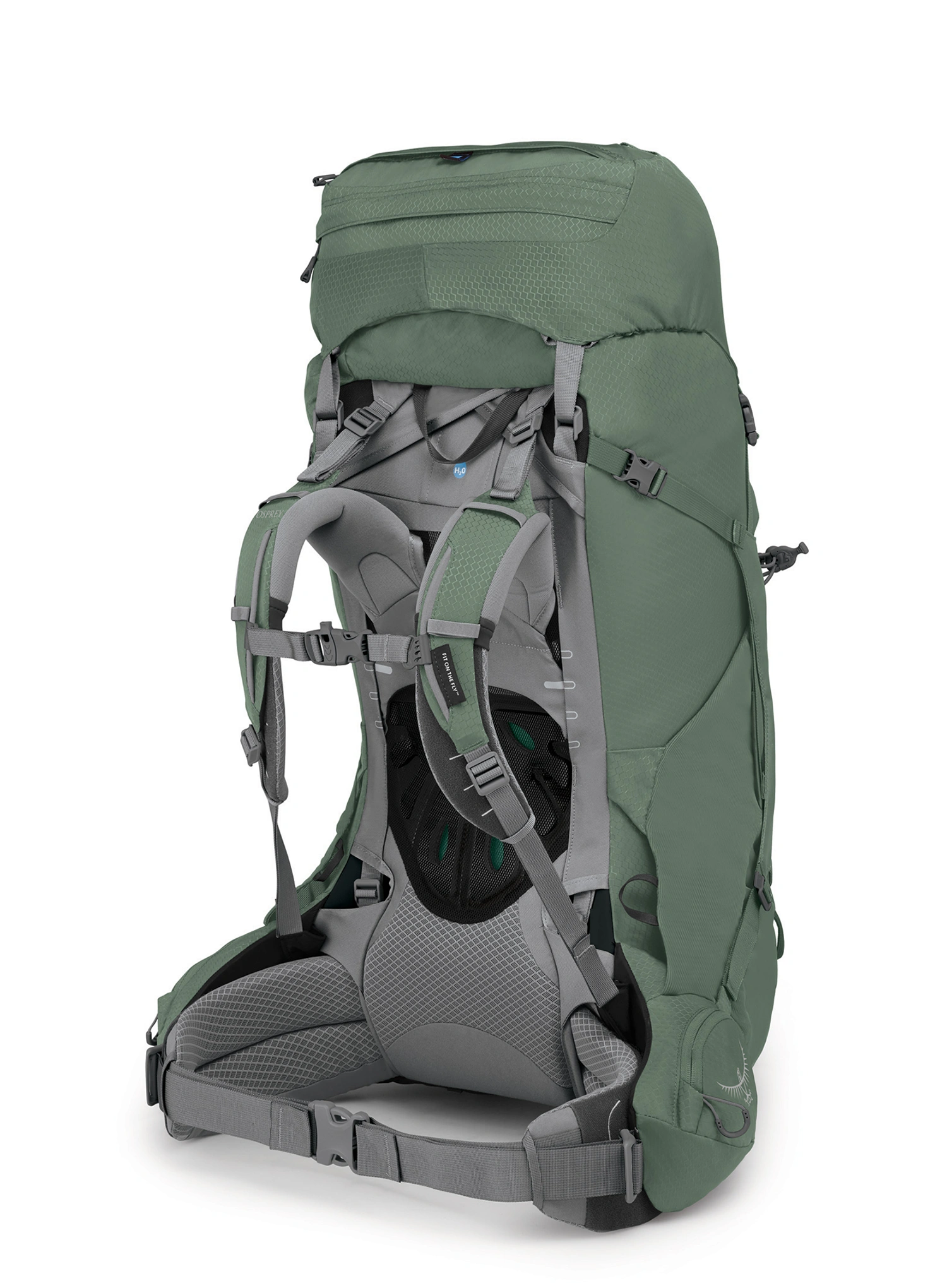 Dámsky trekingový batoh Osprey Ariel 65 - koseret green
