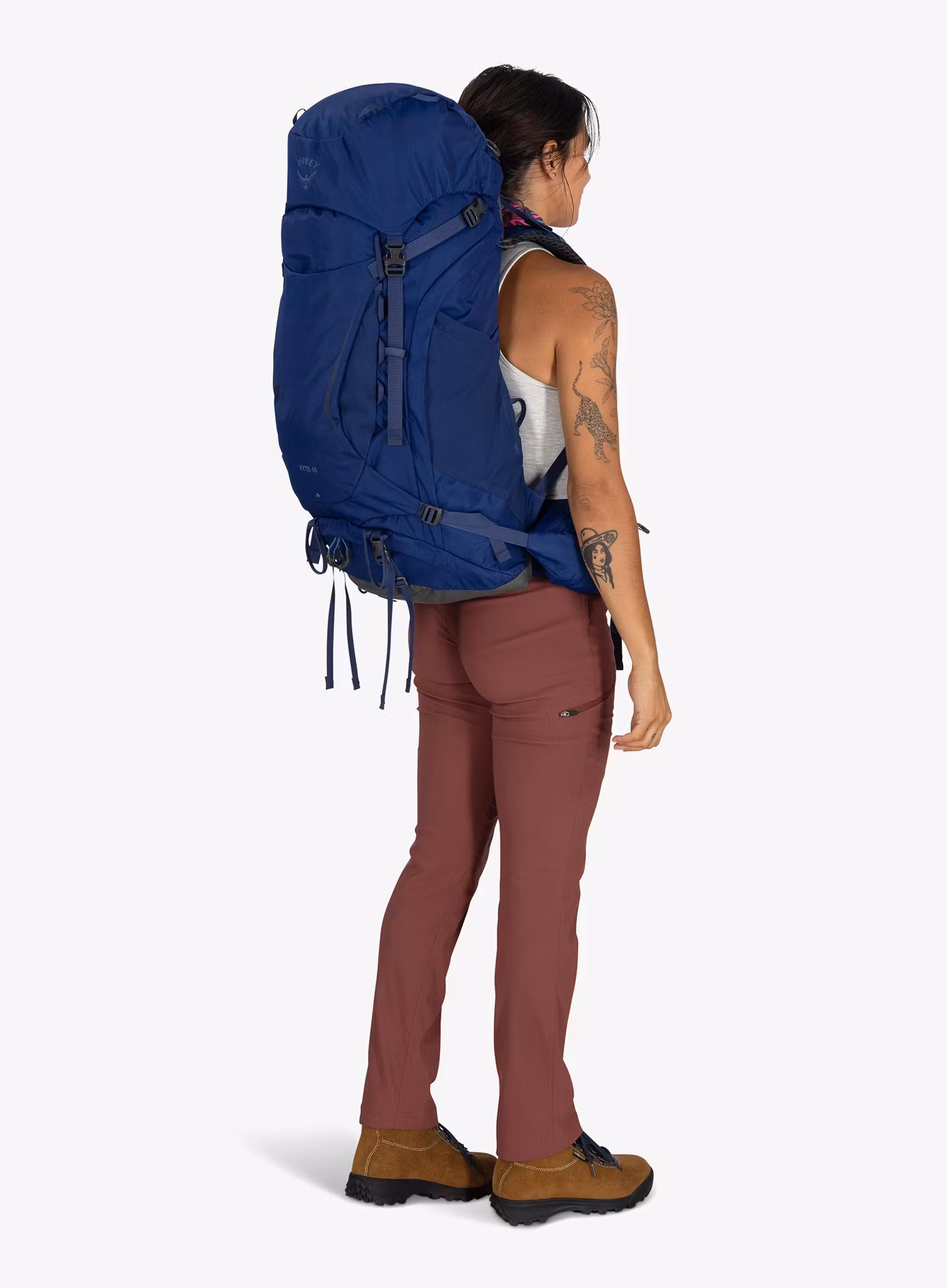 Dámsky trekingový batoh Osprey Kyte 48 - serenity blue