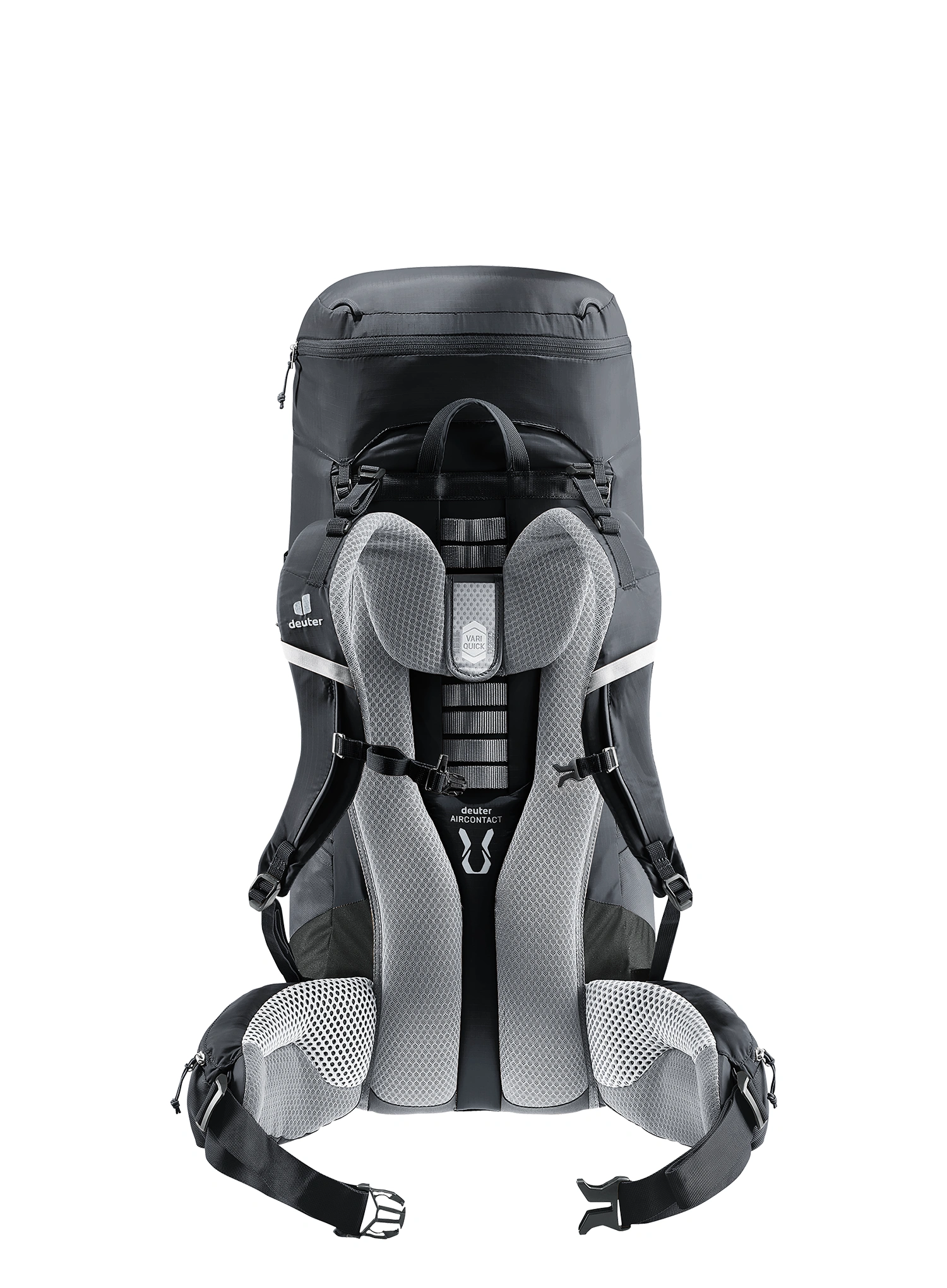 Trekingový batoh Deuter Aircontact Lite 50 + 10 - black/graphite