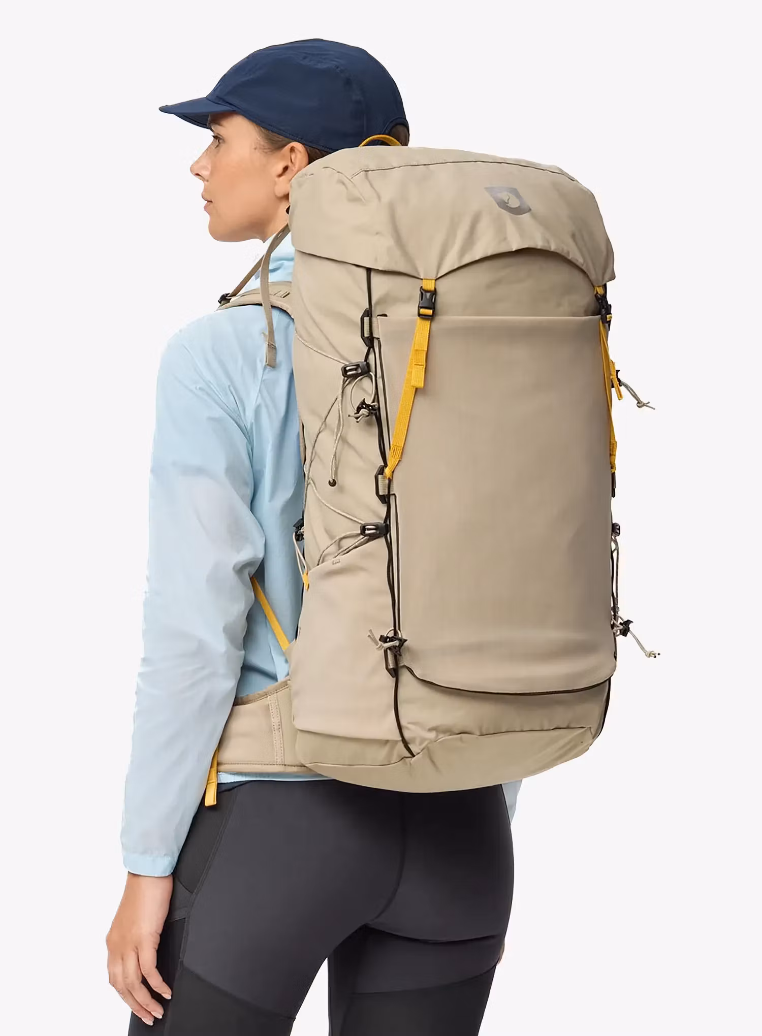 Trekingový batoh Fjallraven Kajka X-Latt 45 - fossil