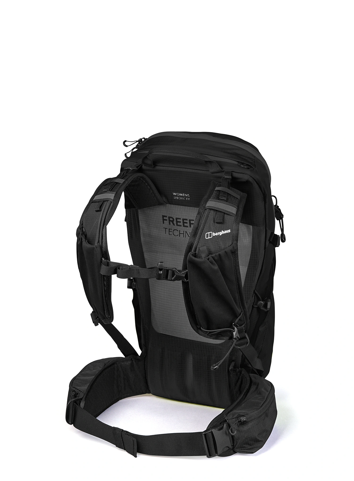 Dámsky turistický batoh Berghaus Remote Hike F23 - jet black