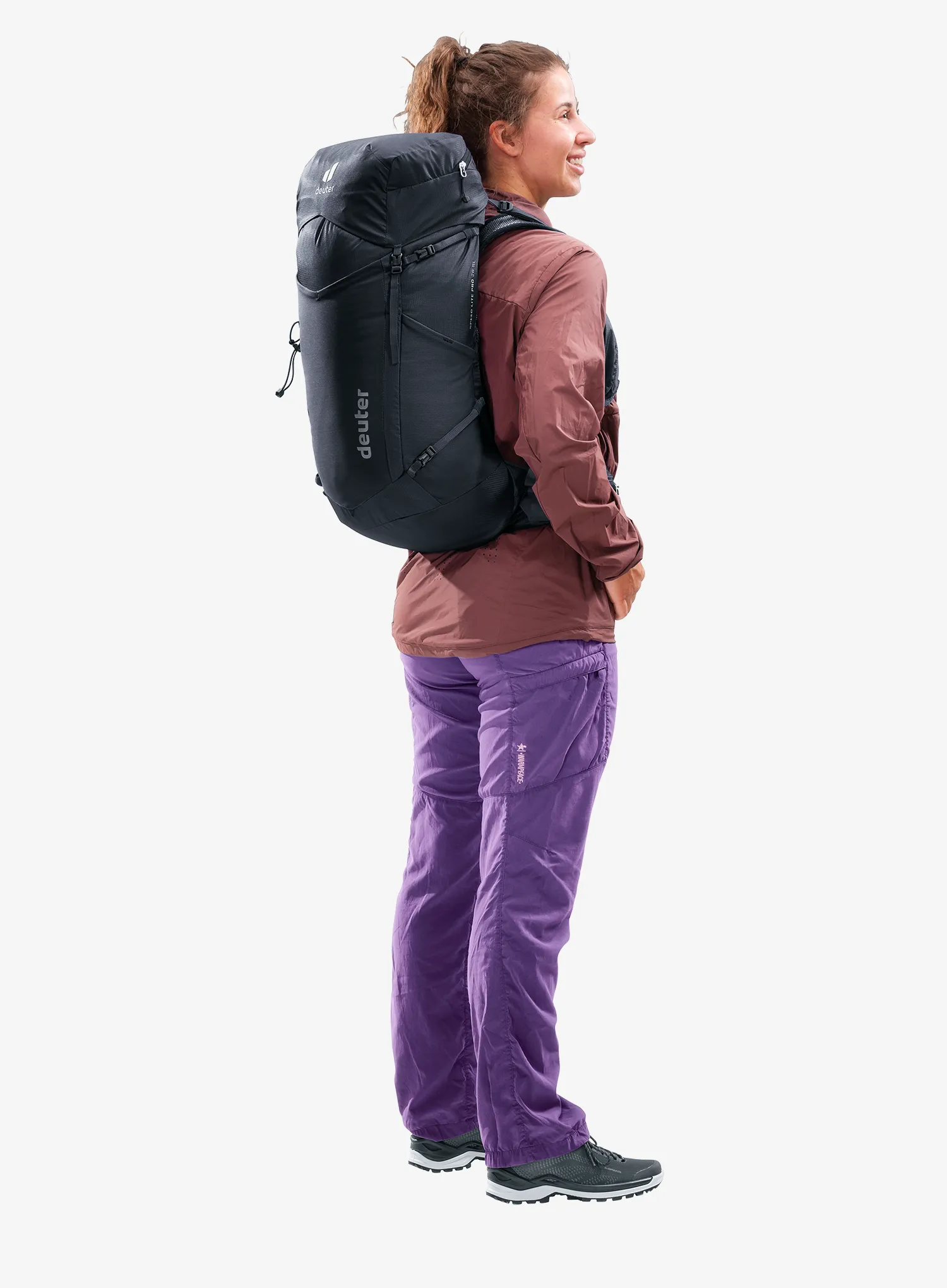 Dámsky turistický batoh Deuter Speed Lite Pro 28 SL - black