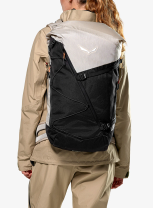 Dámsky turistický batoh Salewa Puez 32+5L BP - black out/oatmeal
