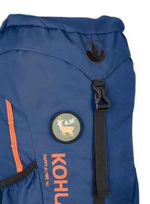 Detský turistický batoh Kohla Happy Alpine 14L - navy peony/red orange