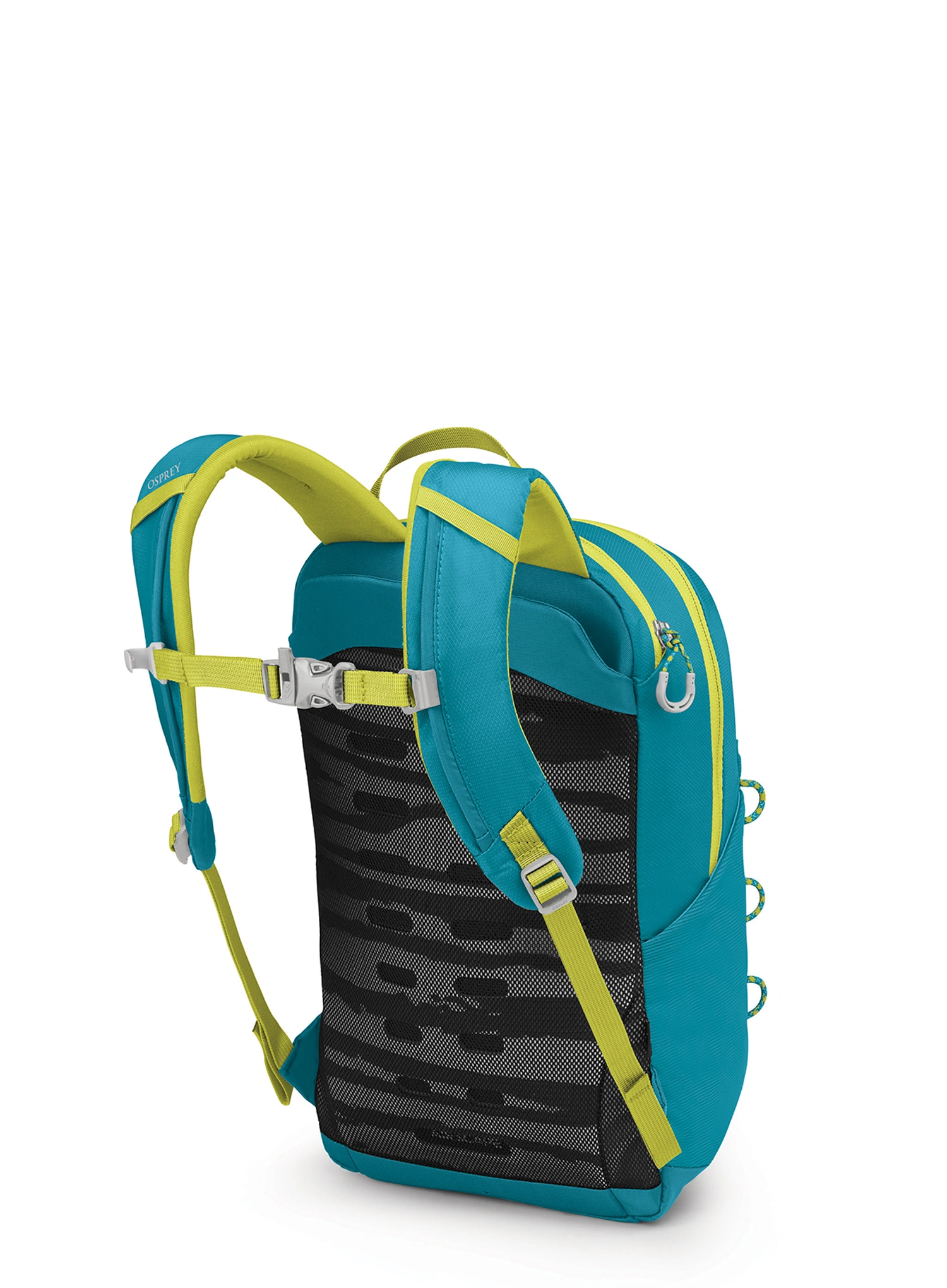 Detský turistický batoh Osprey Jet 12 - blue spikemoss lemongrass
