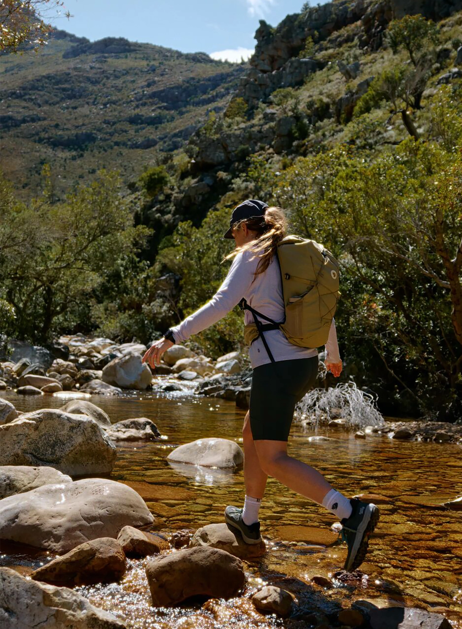 Turistický batoh Fjallraven Abisko Hike Lite 20 - clay
