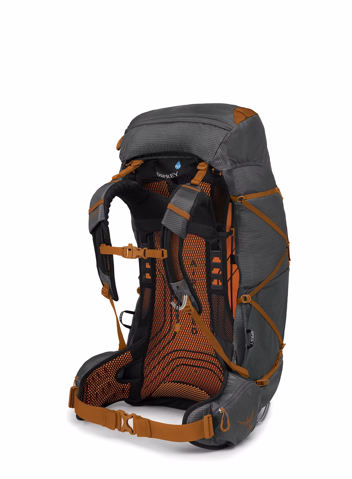 Turistický batoh Osprey Exos 58 - dark charcoal grey