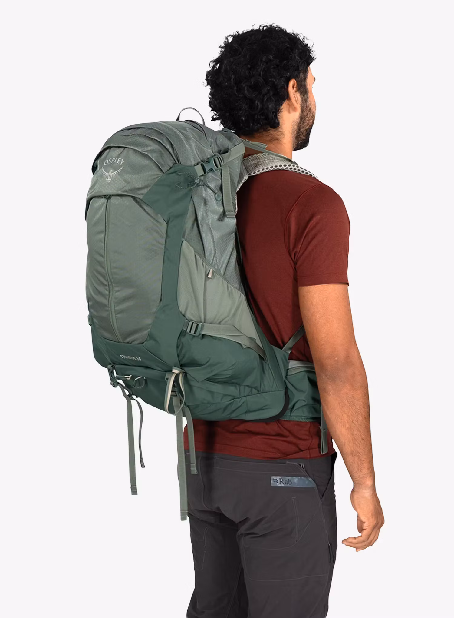 Turistický batoh Osprey Stratos 34 - pine leaf green