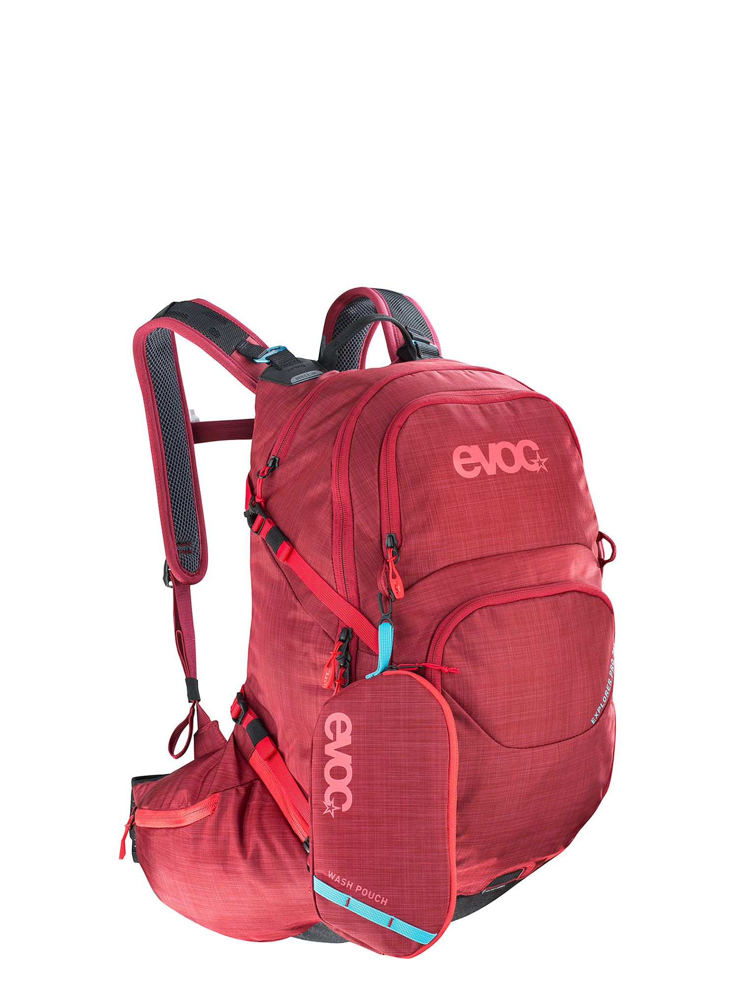 Batoh na bicykel Evoc Explorer Pro 26 - heather ruby