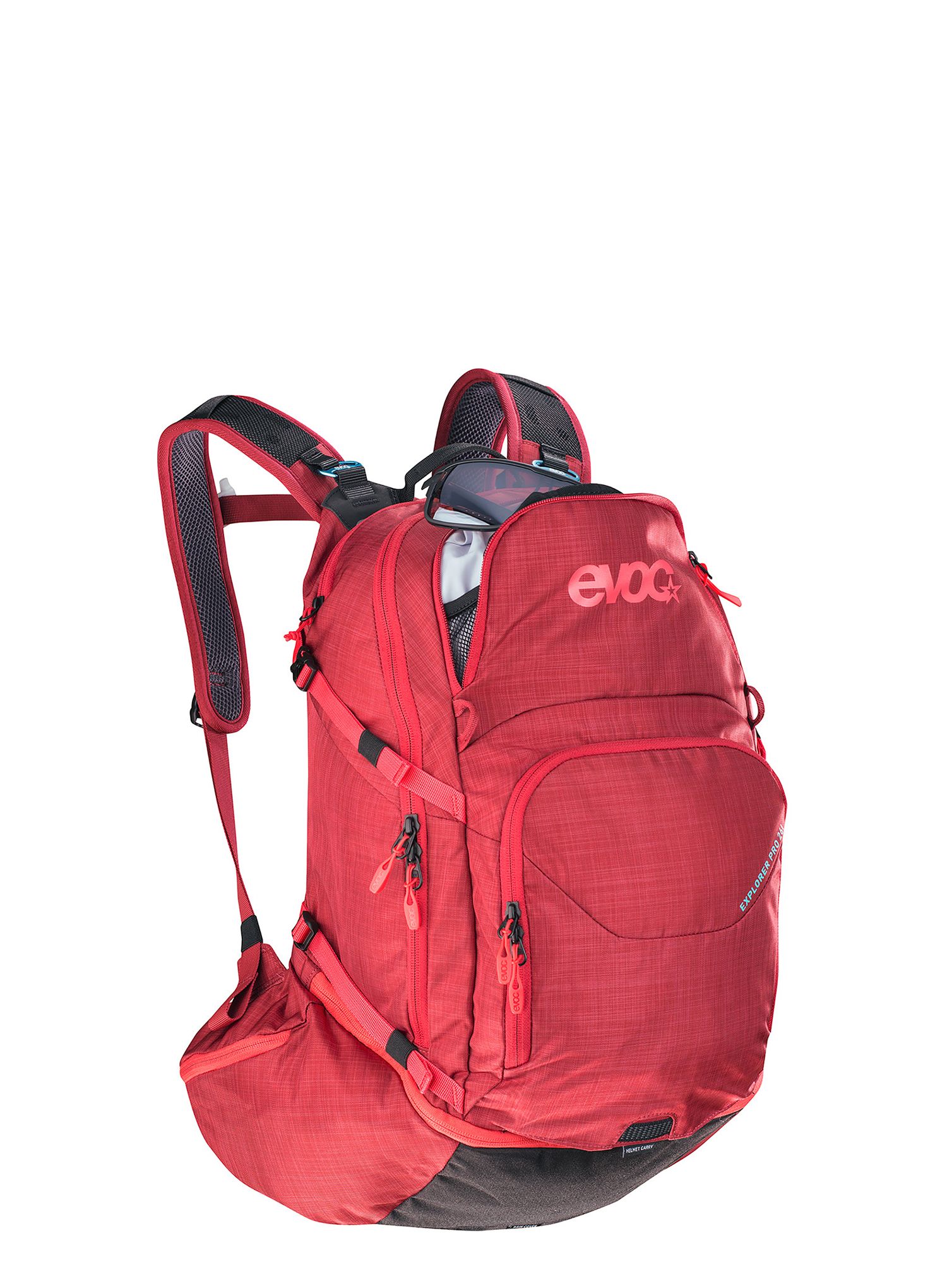 Batoh na bicykel Evoc Explorer Pro 26 - heather ruby
