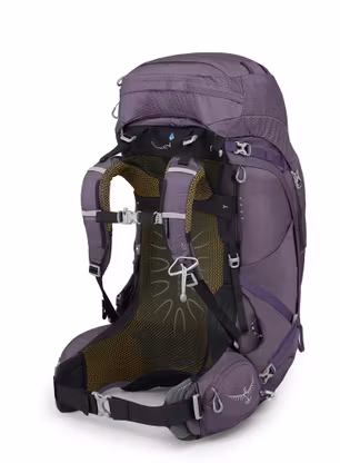 Dámsky trekingový batoh Osprey Aura AG 65 - enchantment purple