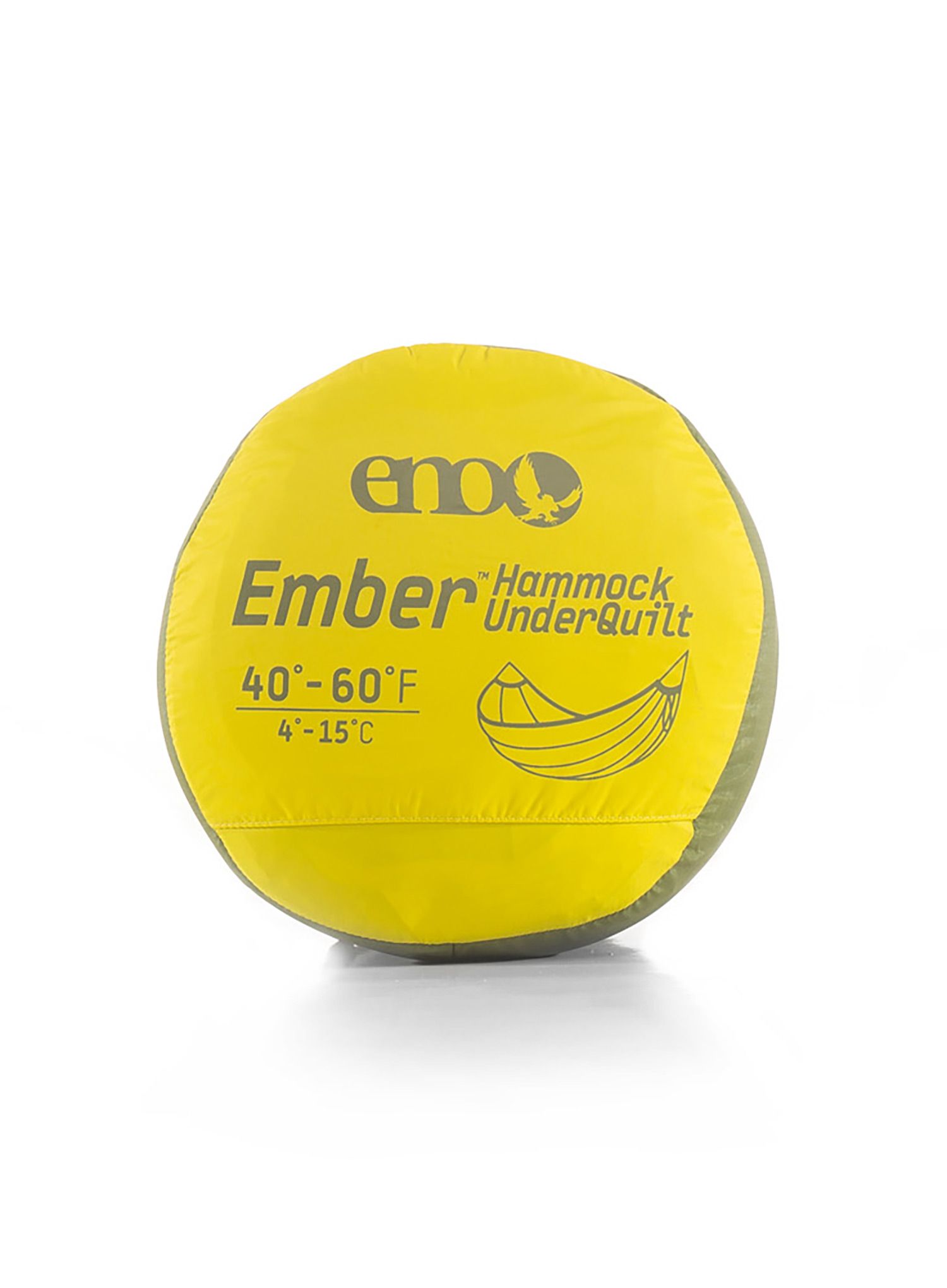 Termo vložka pre hojdaciu sieť ENO Ember UnderQuilt - evergreen