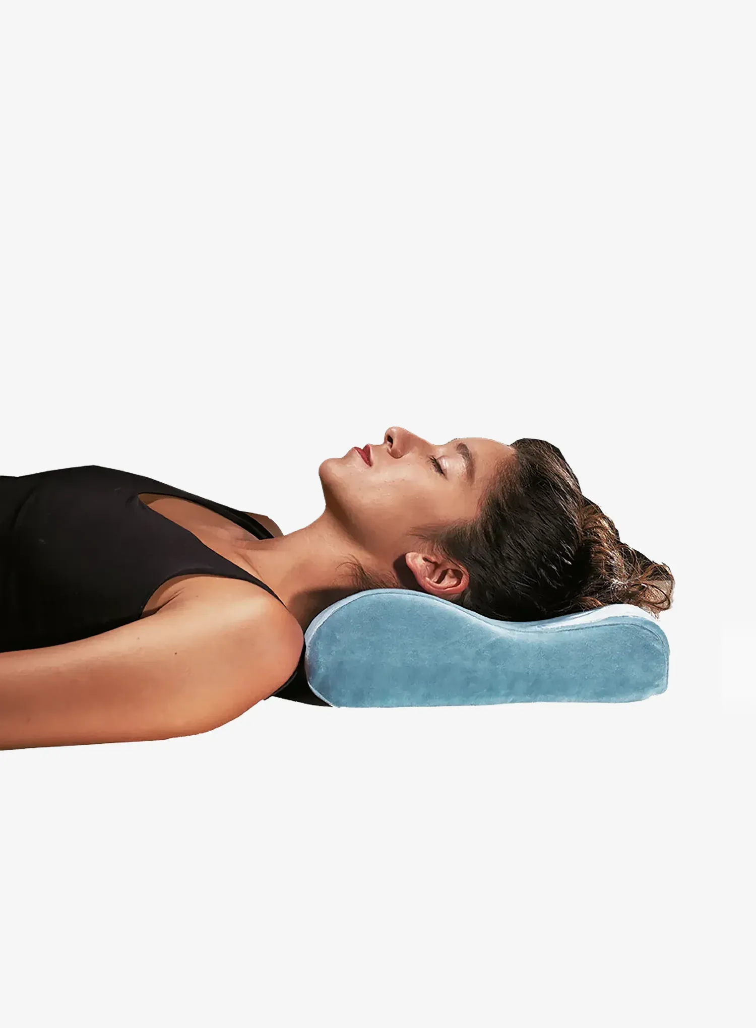 Vankúš Cocoon Memory Foam Travel Pillow - slate blue