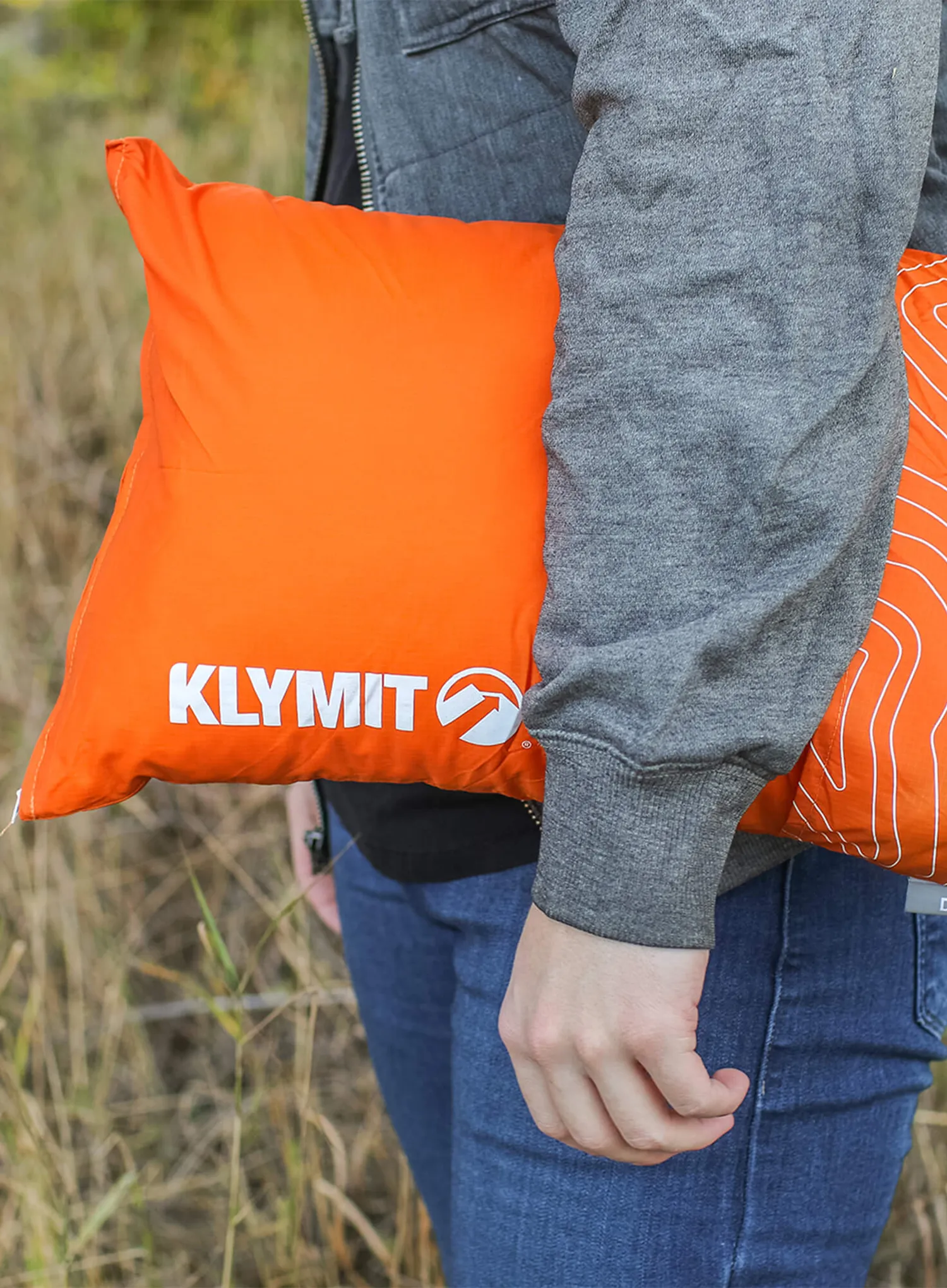 Vankúš Klymit Drift Pillow Large - orange