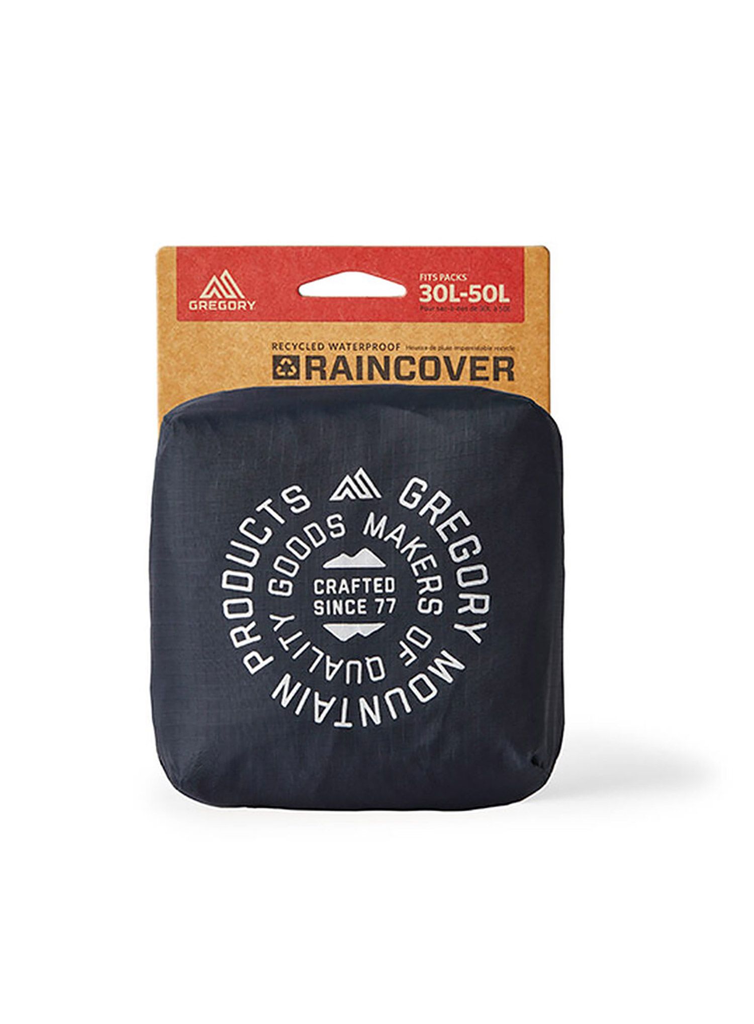 Pláštěnka na batoh Gregory Raincover 30/50L - obsidian black