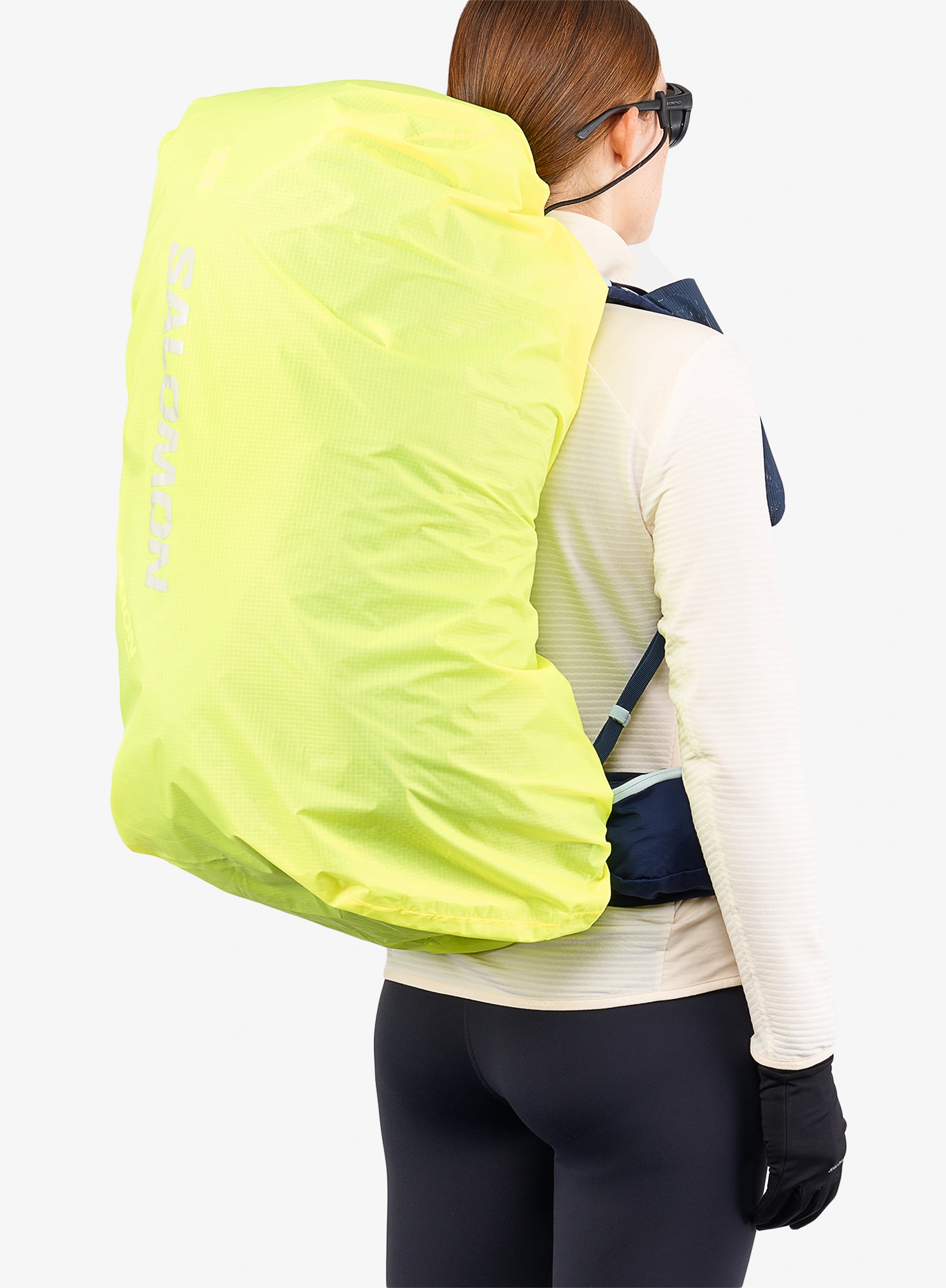 Pláštěnka na batoh Salomon Rain Cover Large - safety yellow