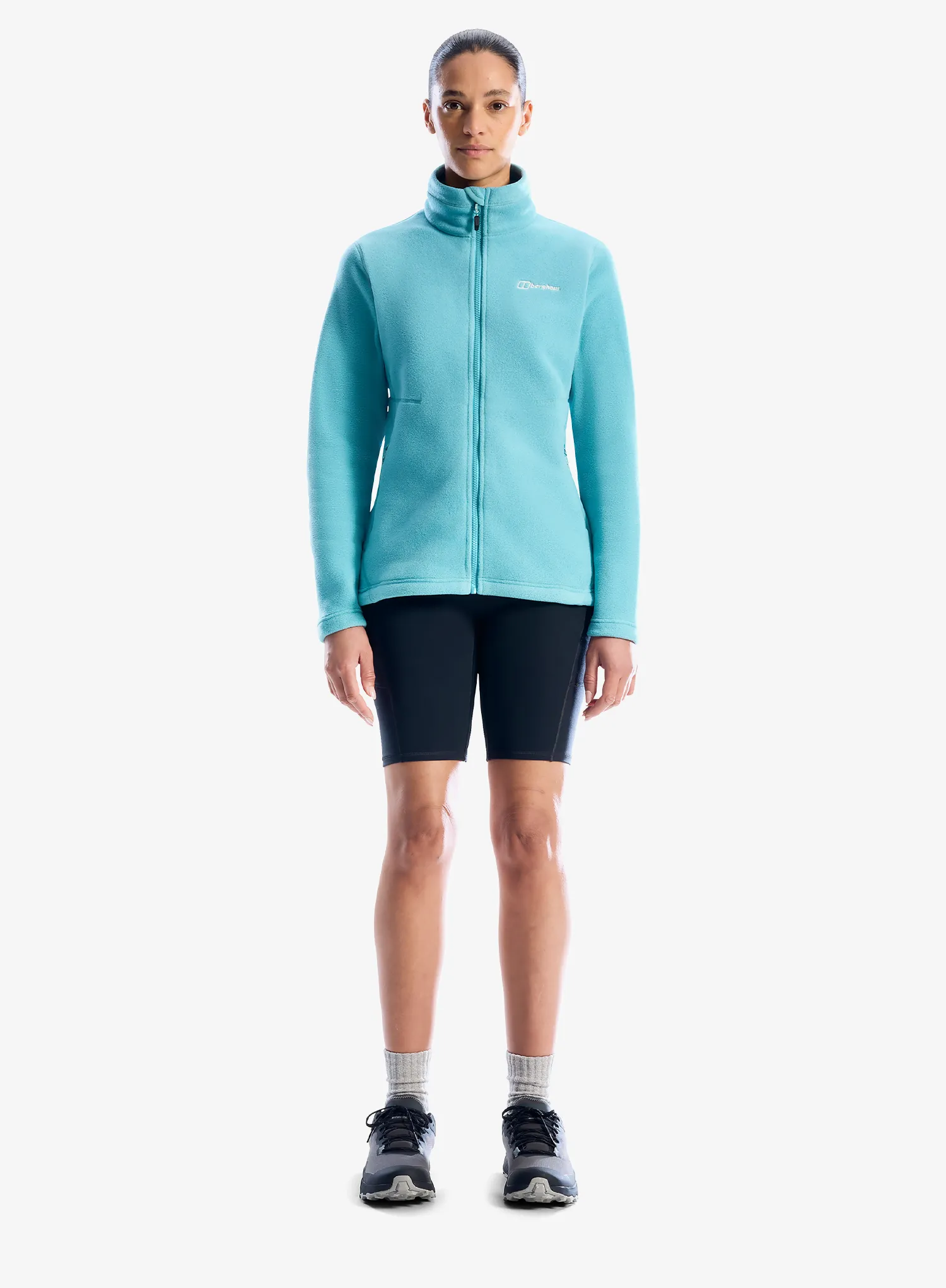 Flísová mikina dámska Berghaus Prism PT InterActive Jacket - calgary blue