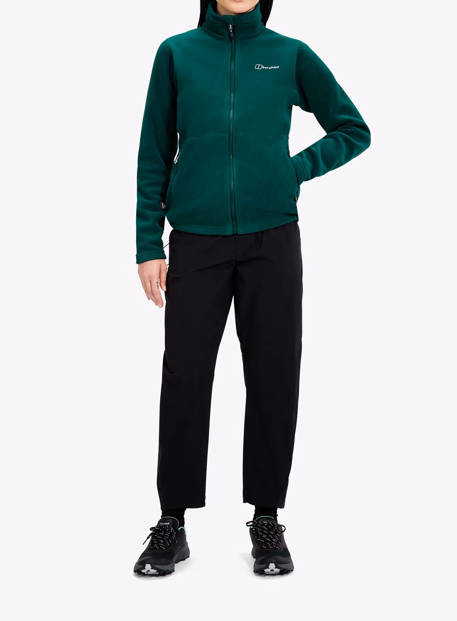 Flísová mikina dámska Berghaus Prism PT InterActive Jacket - off peak