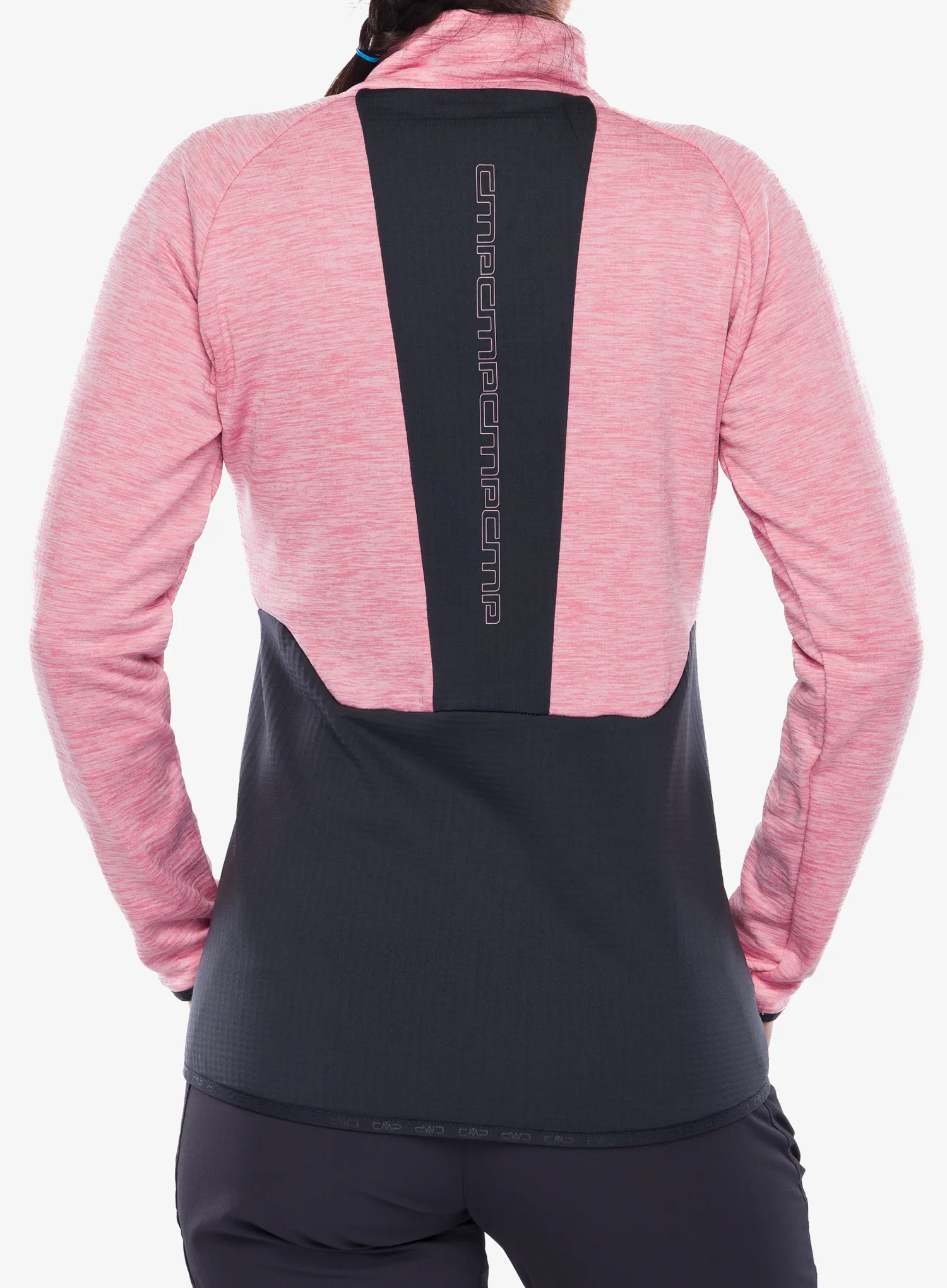 Flísová mikina dámska CMP Nexure - pink melange