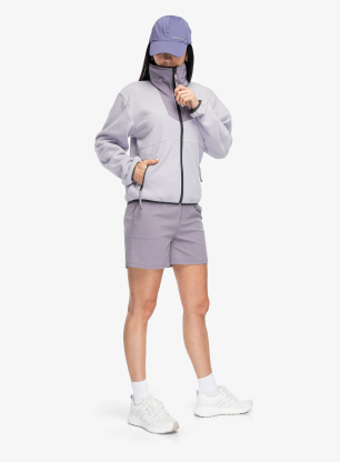 Flísová mikina dámska Columbia Sequoia Grove Full Zip Fleece - lavender pearl/shale purple