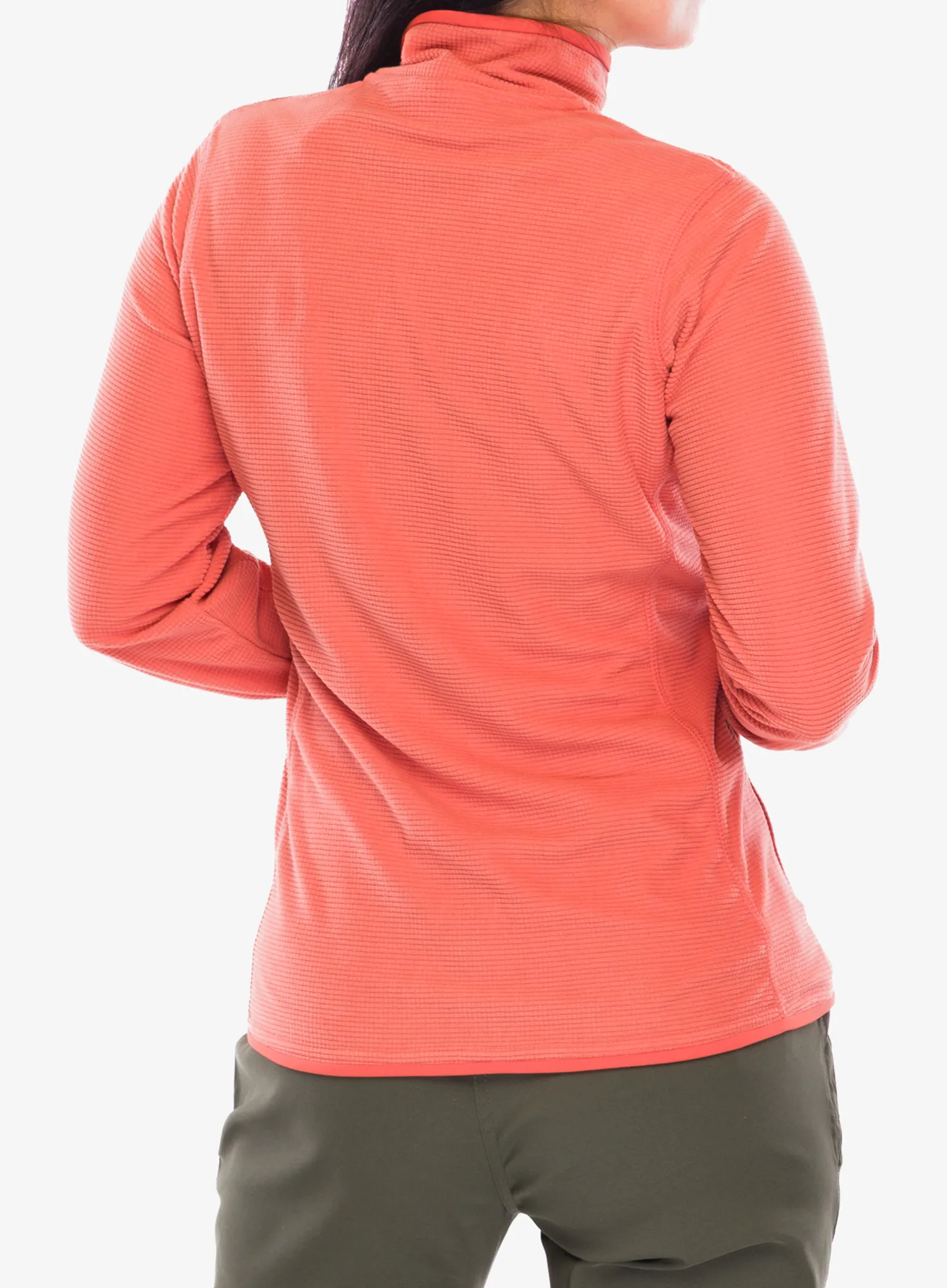 Flísová mikina dámska Craghoppers NosiLife Anya Jacket - red sandstone