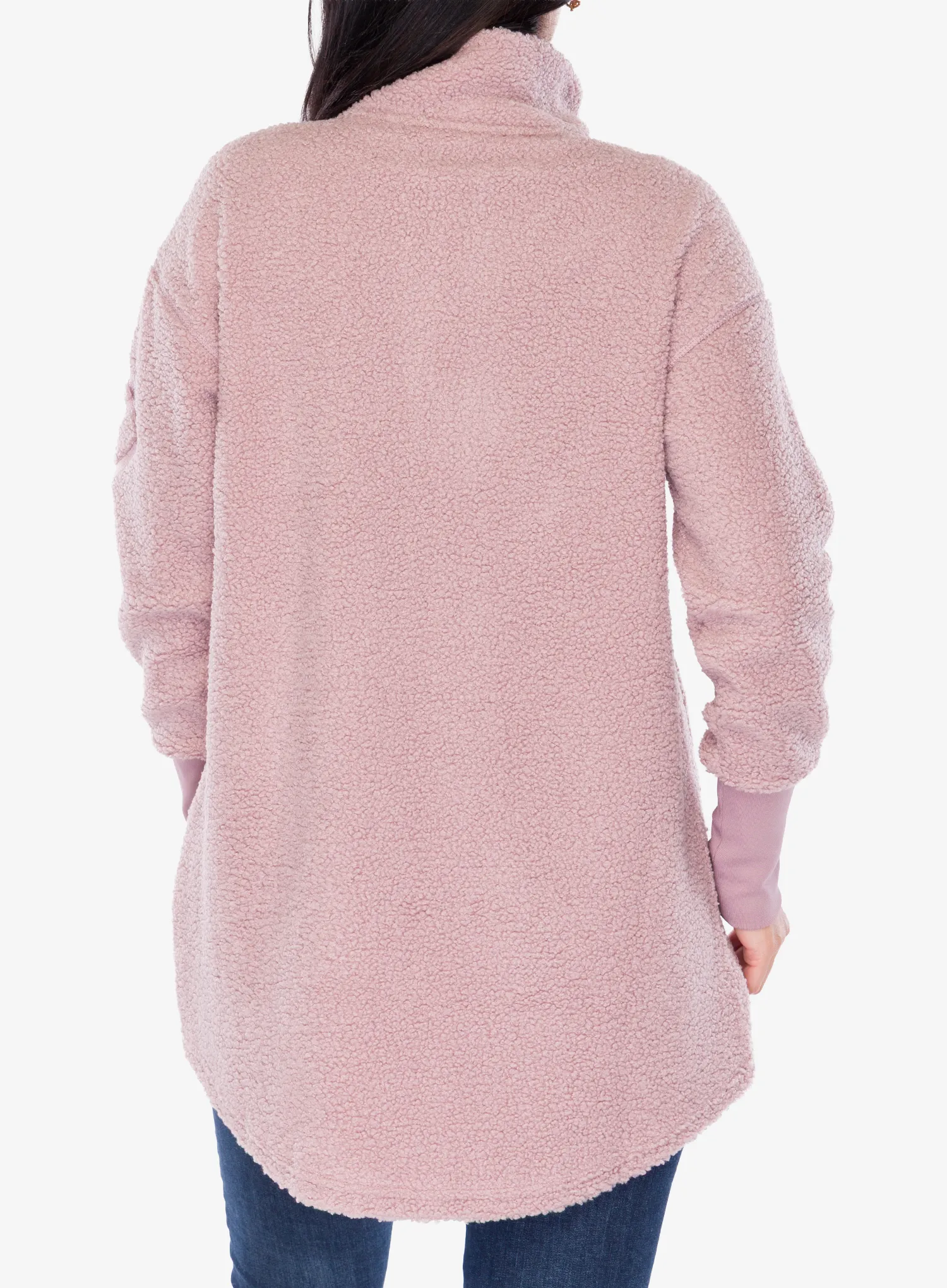 Flísová mikina dámska Didriksons Sally Full Zip 2 - oyster lilac