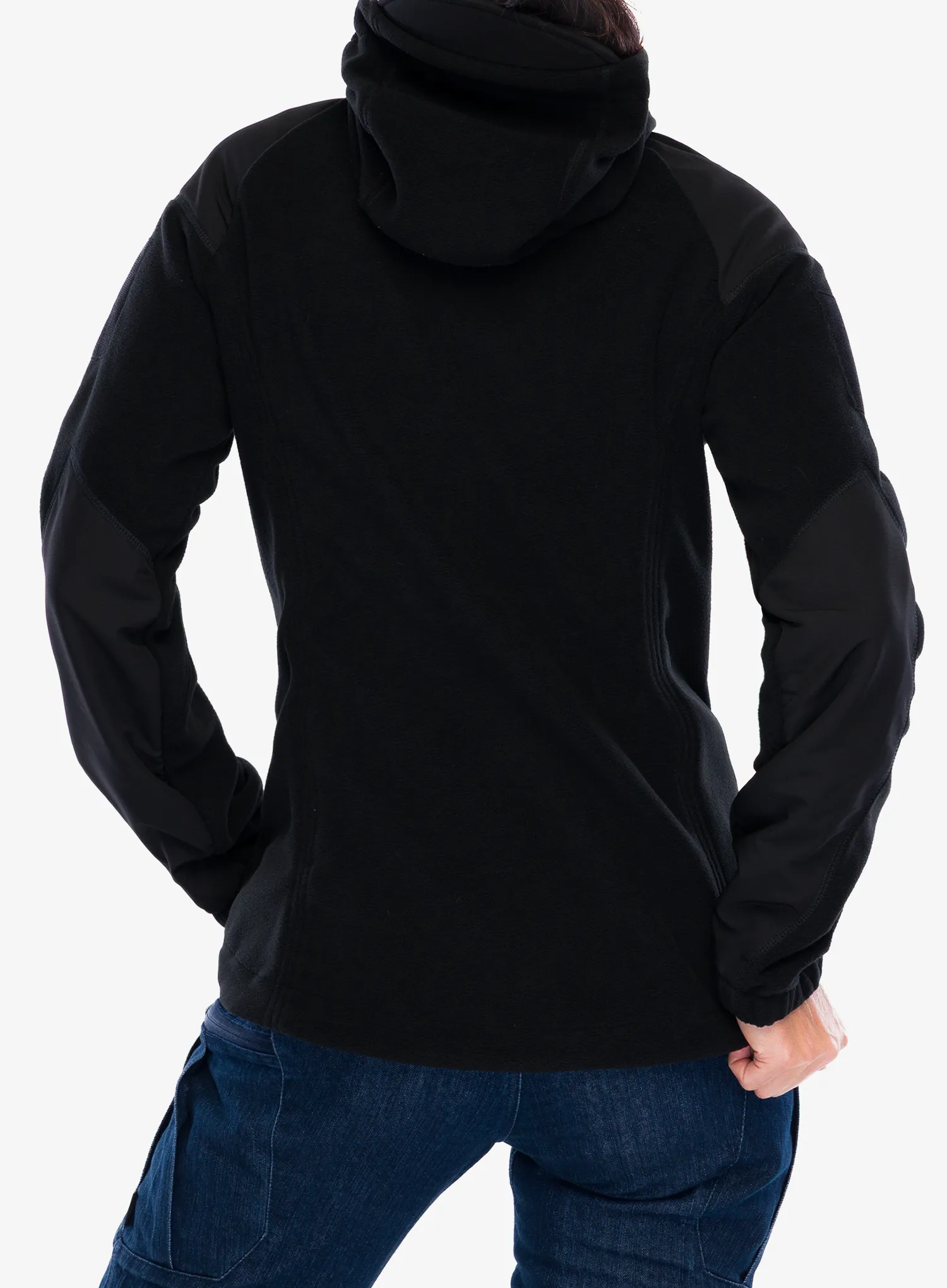 Flísová mikina dámska Helikon-Tex Cumulus - Heavy Fleece - black