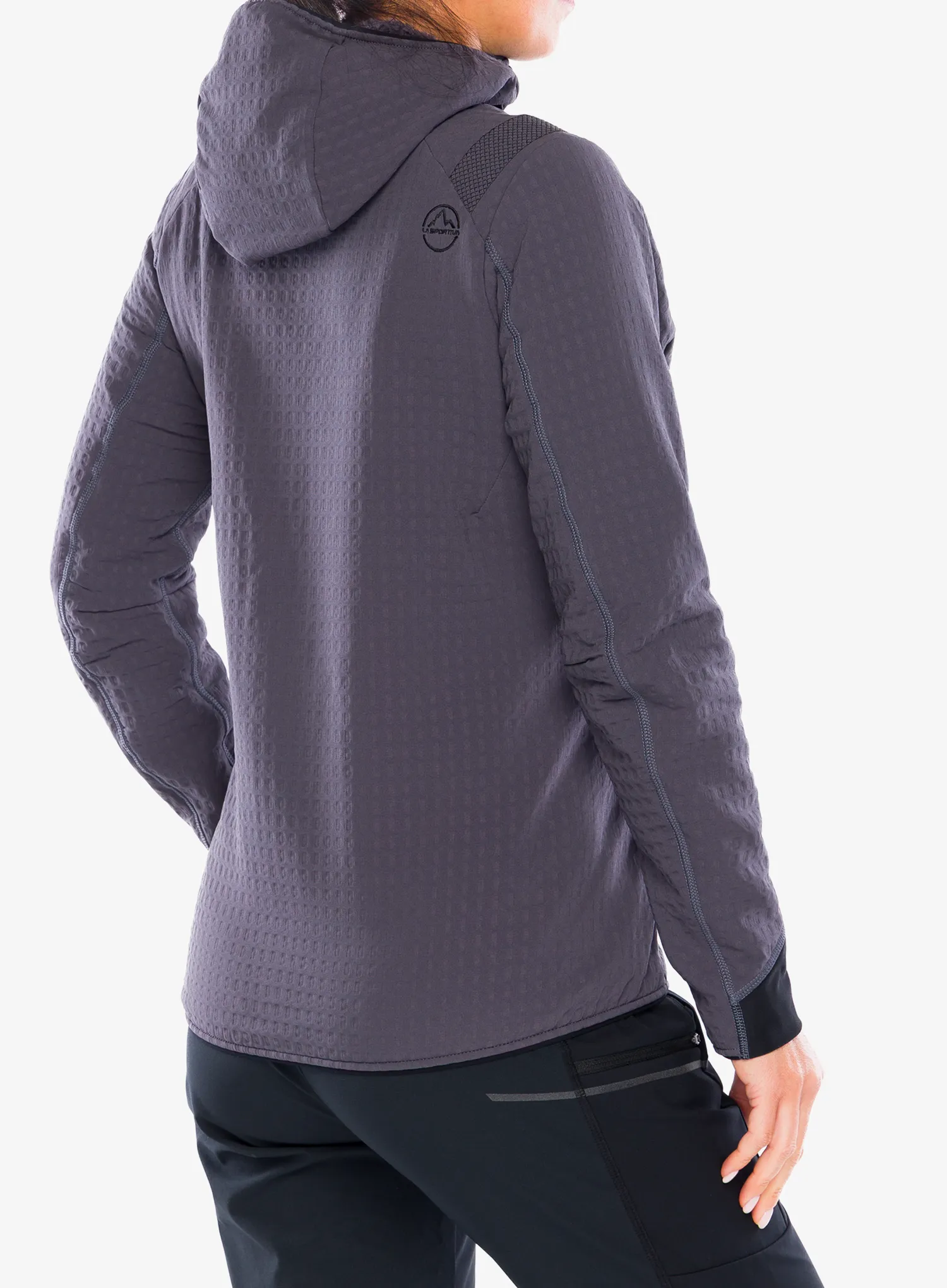 Flísová mikina dámska La Sportiva Bristen Thermal Hoody - onyx/chalk