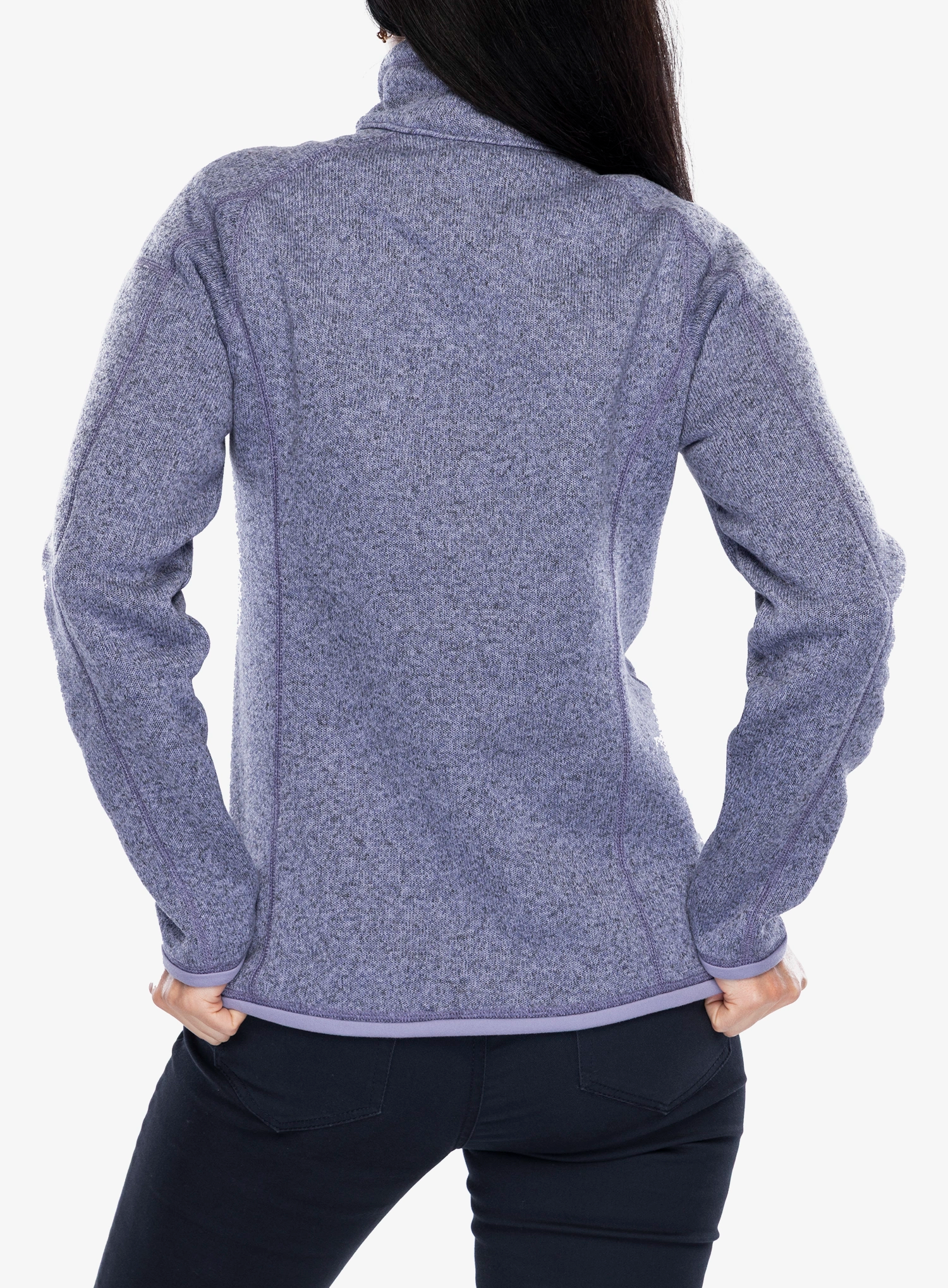 Flísová mikina dámska Patagonia Better Sweater 1/4 Zip - concrete purple