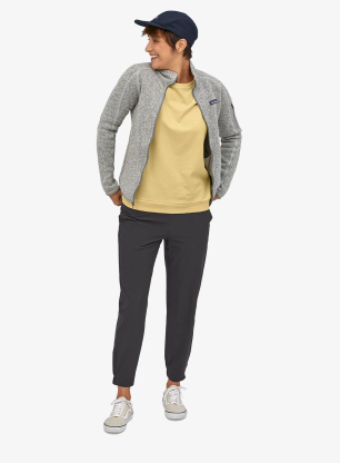 Flísová mikina dámska Patagonia Better Sweater Jacket - birch white