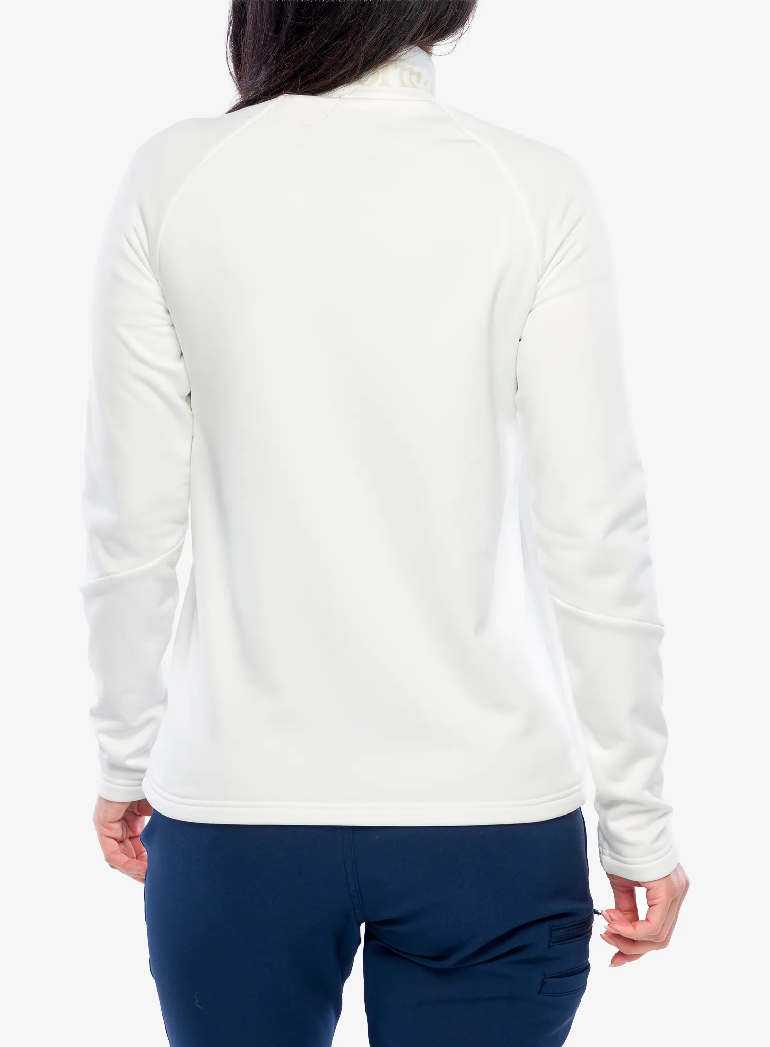 Flísová mikina dámska Peak Performance Rider Essentials Zip Jacket - offwhite/offwhite