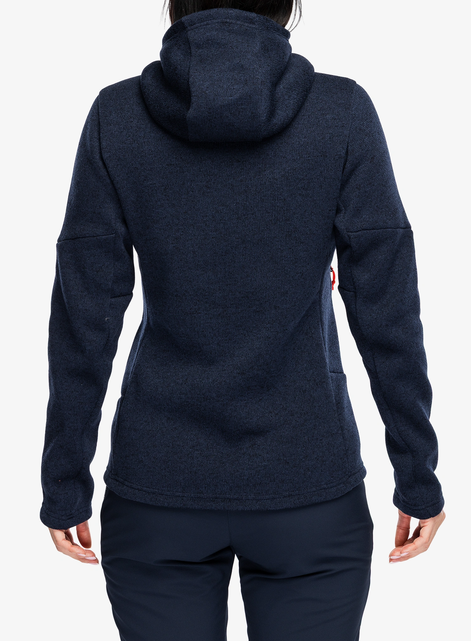 Flísová mikina dámska Salewa Puez Rocca Pl Hooded Jacket - navy blazer