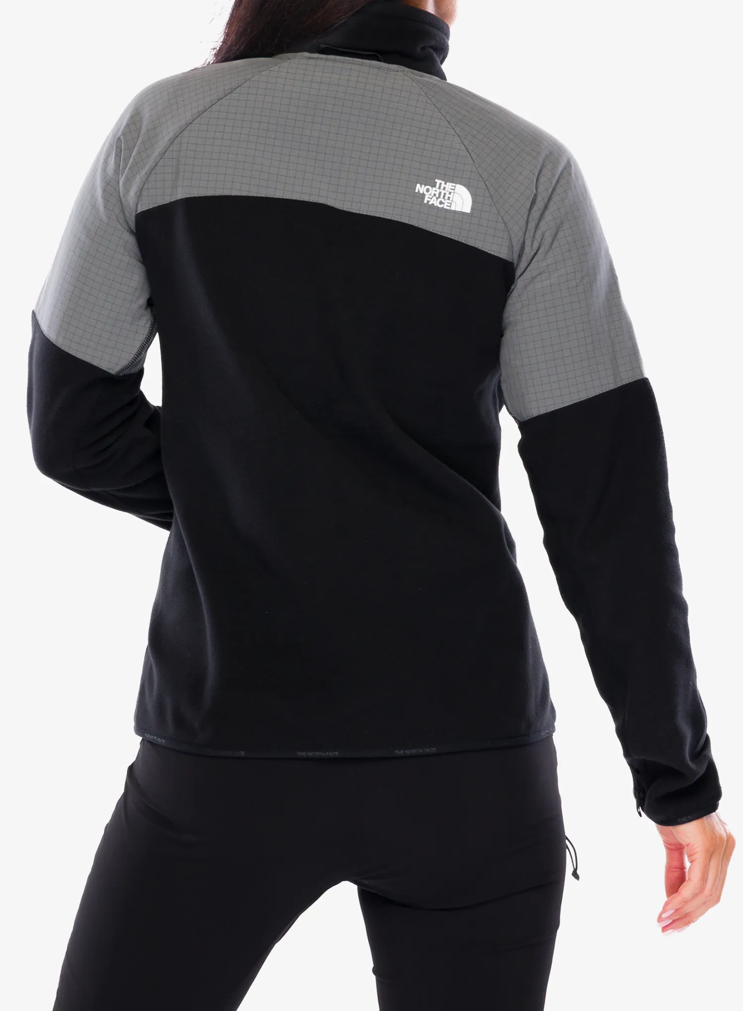 Flísová mikina dámska The North Face Glacier Heavyweight Full Zip Jacket - tnf black/smoked pearl