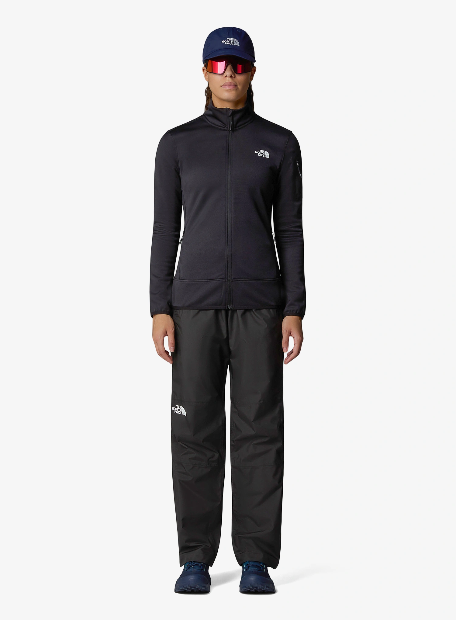 Flísová mikina dámska The North Face Mistyescape Fleece - tnf black/tnf black