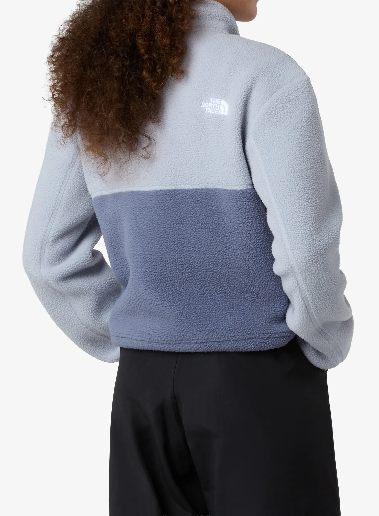 Flísová mikina dámska The North Face Yumiori 1/4 Zip - twilight galaxy/blue floral