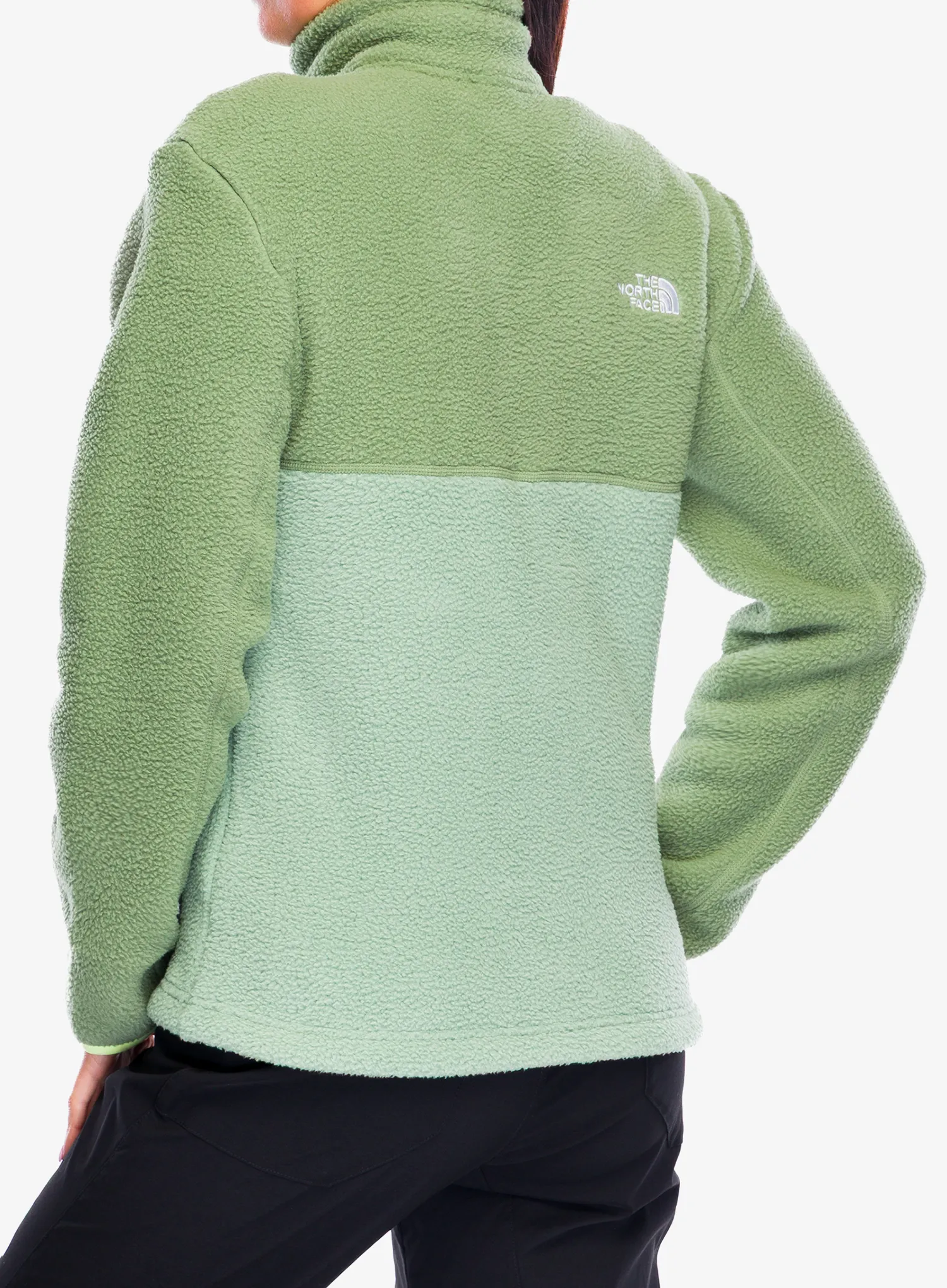 Flísová mikina dámska The North Face Yumiori Full Zip - slate moss/bark mist