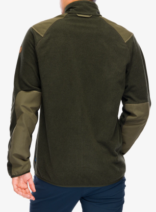 Flísová mikina Fjallraven Varmland Fleece Jacket - laurel green